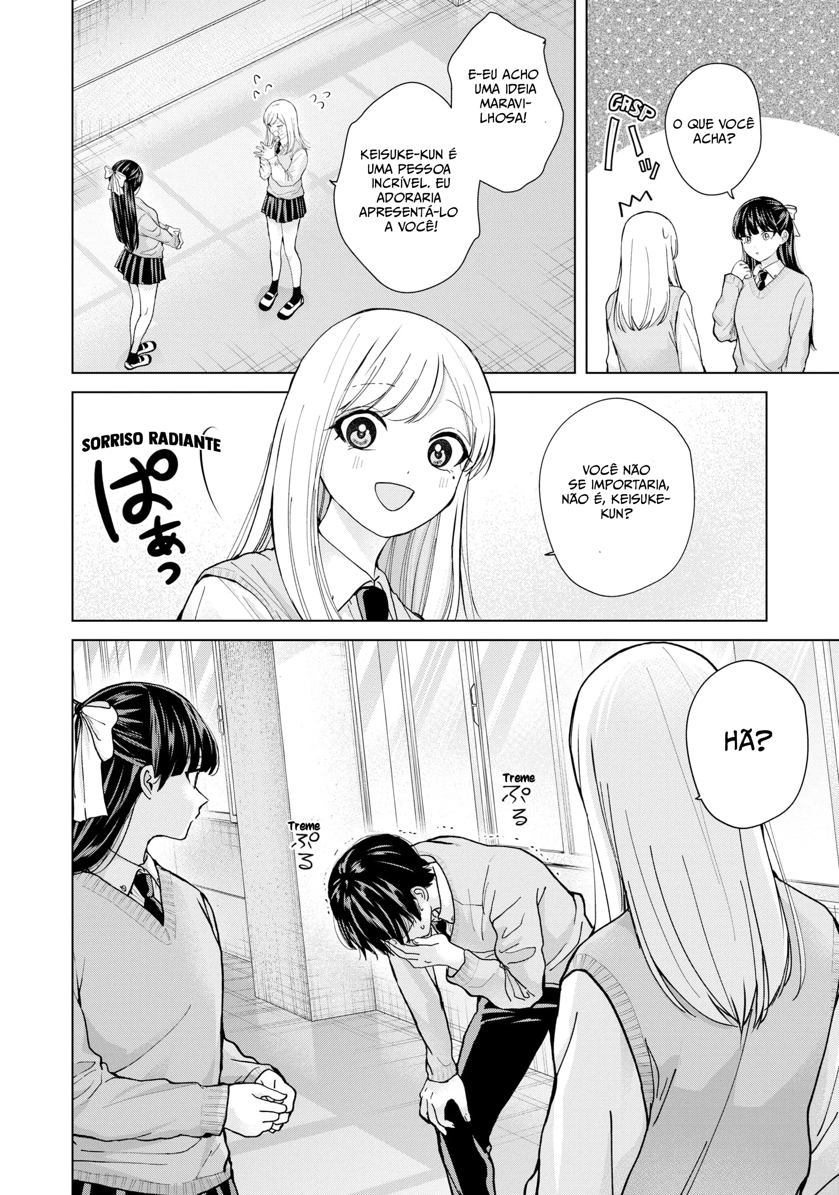 Kusunoki Fracassou em Estrear no Ensino Médio Capitulo 13 Pagina 3