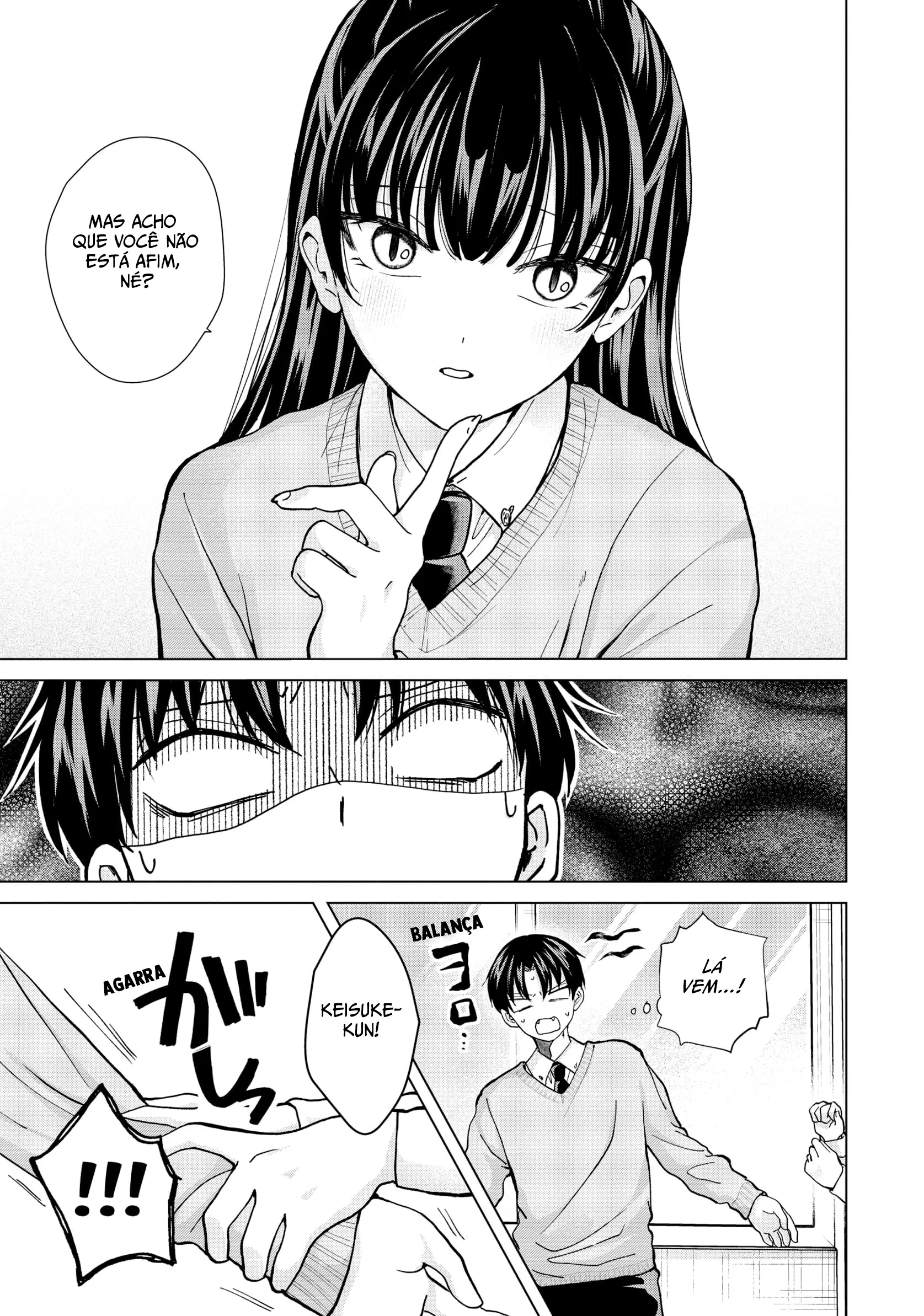 Kusunoki Fracassou em Estrear no Ensino Médio Capitulo 13 Pagina 6