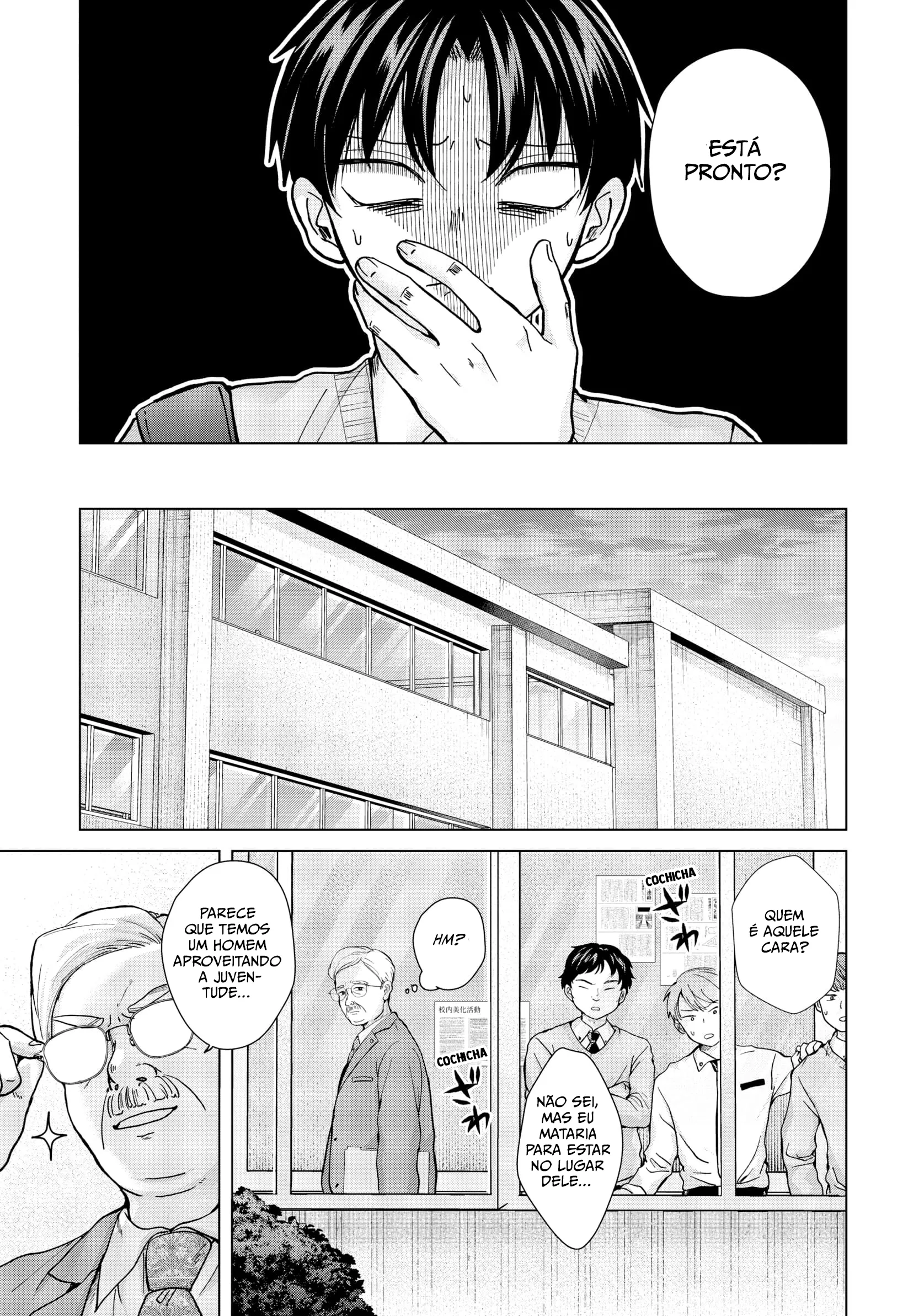 Kusunoki Fracassou em Estrear no Ensino Médio Capitulo 13 Pagina 12