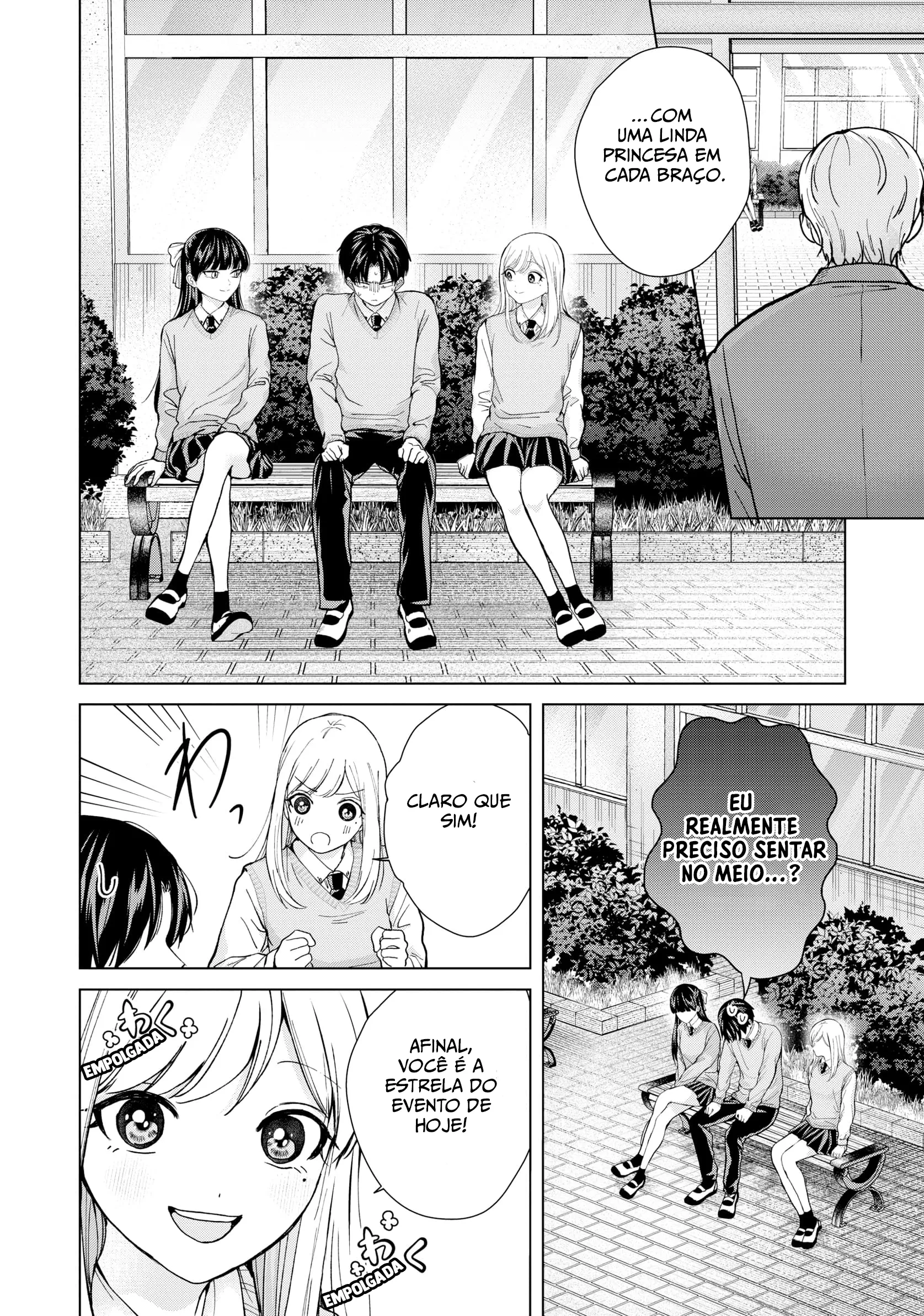 Kusunoki Fracassou em Estrear no Ensino Médio Capitulo 13 Pagina 13