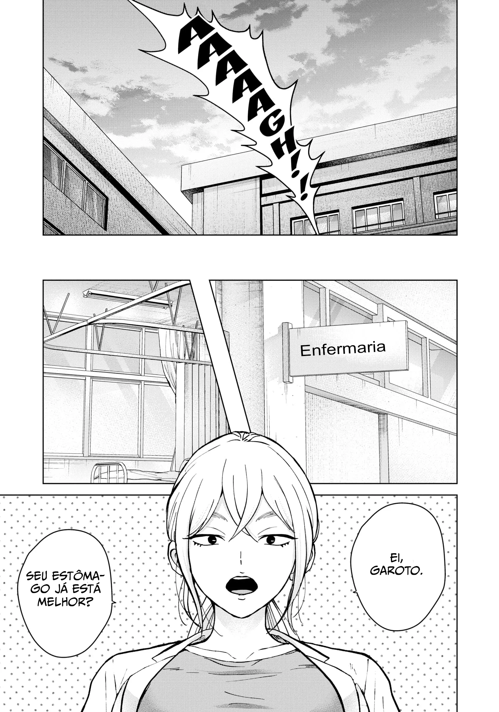 Kusunoki Fracassou em Estrear no Ensino Médio Capitulo 13 Pagina 22