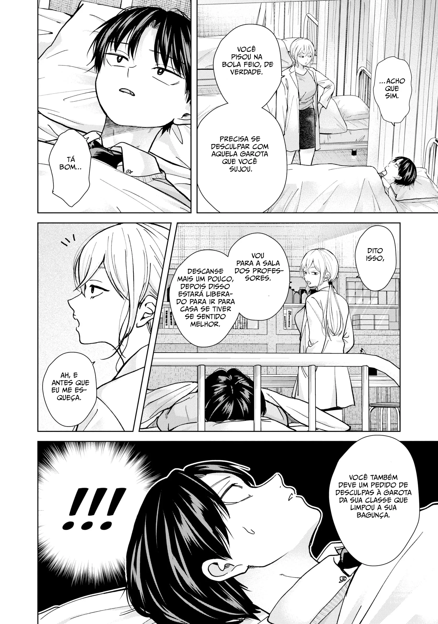 Kusunoki Fracassou em Estrear no Ensino Médio Capitulo 13 Pagina 23