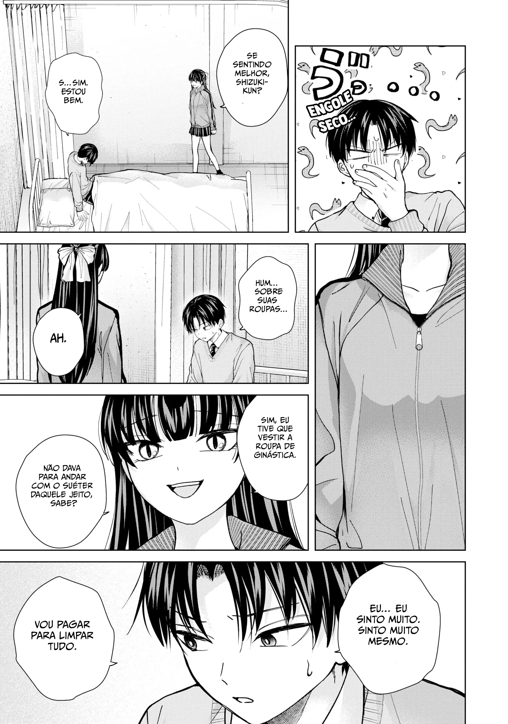 Kusunoki Fracassou em Estrear no Ensino Médio Capitulo 13 Pagina 26