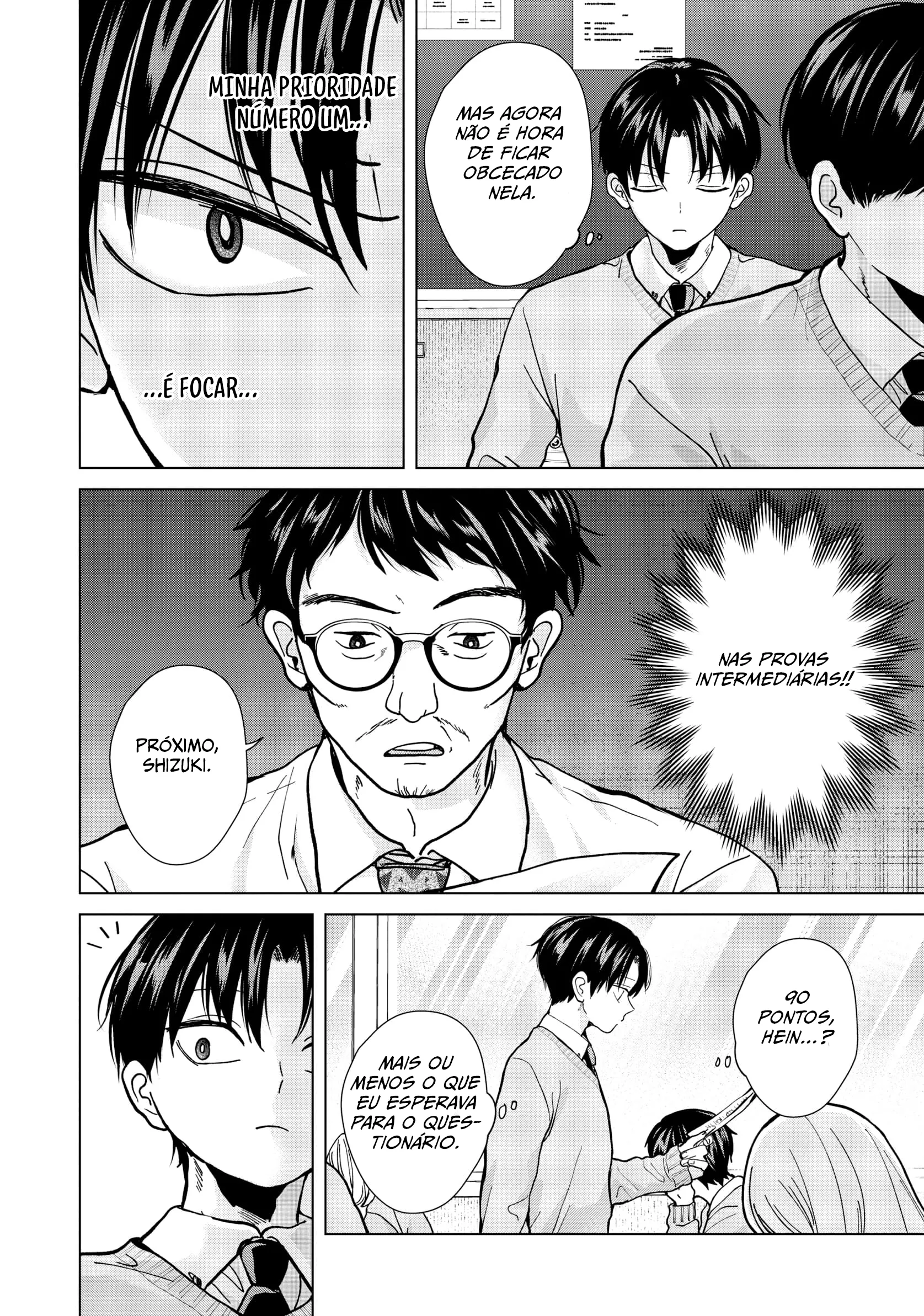 Kusunoki Fracassou em Estrear no Ensino Médio Capitulo 14 Pagina 15