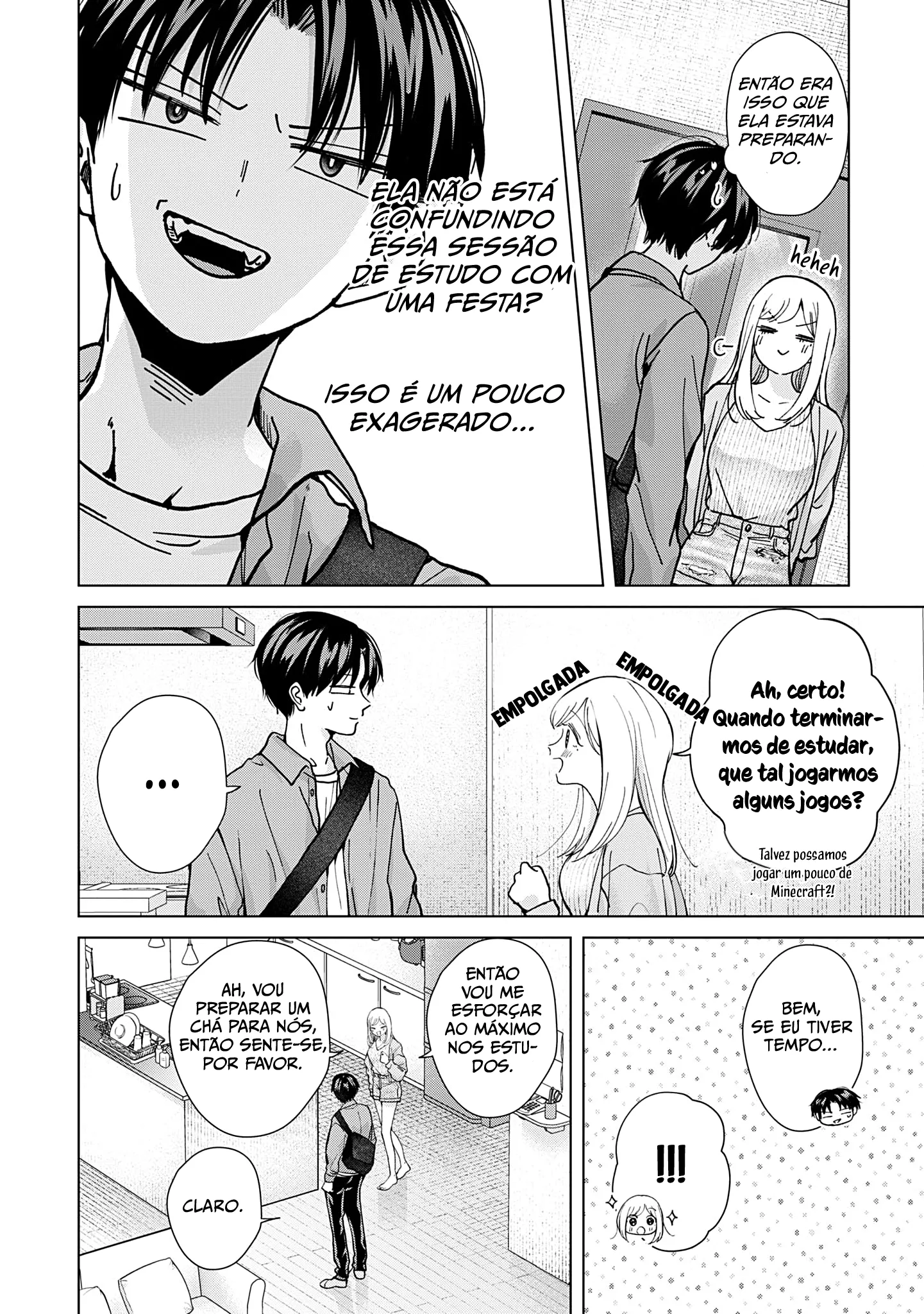 Kusunoki Fracassou em Estrear no Ensino Médio Capitulo 15 Pagina 5