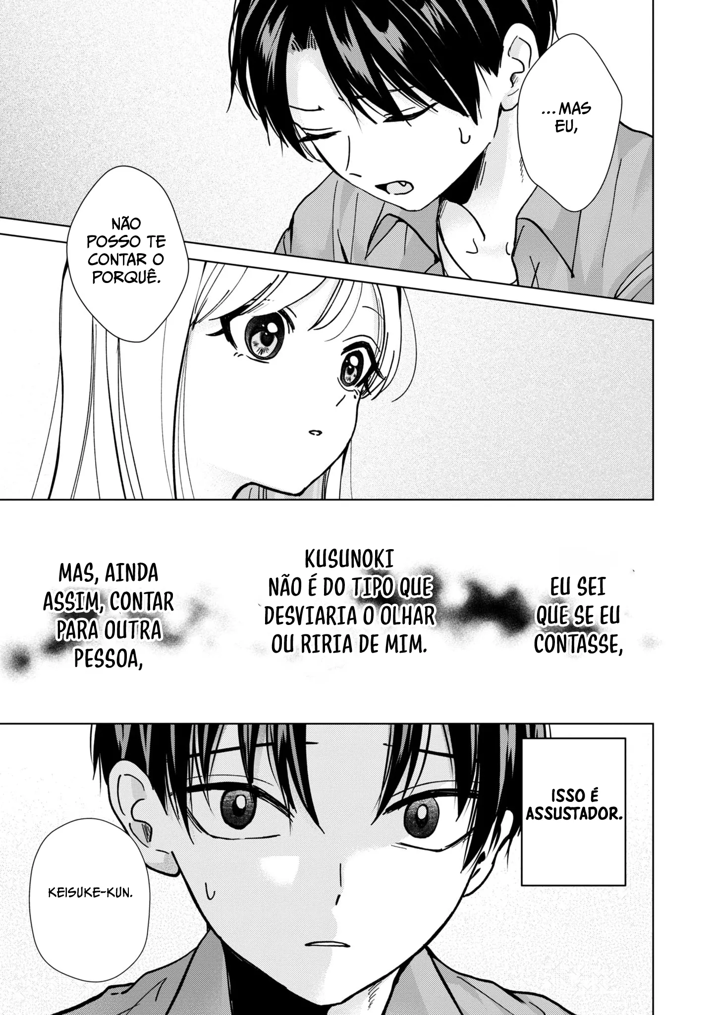 Kusunoki Fracassou em Estrear no Ensino Médio Capitulo 15 Pagina 14