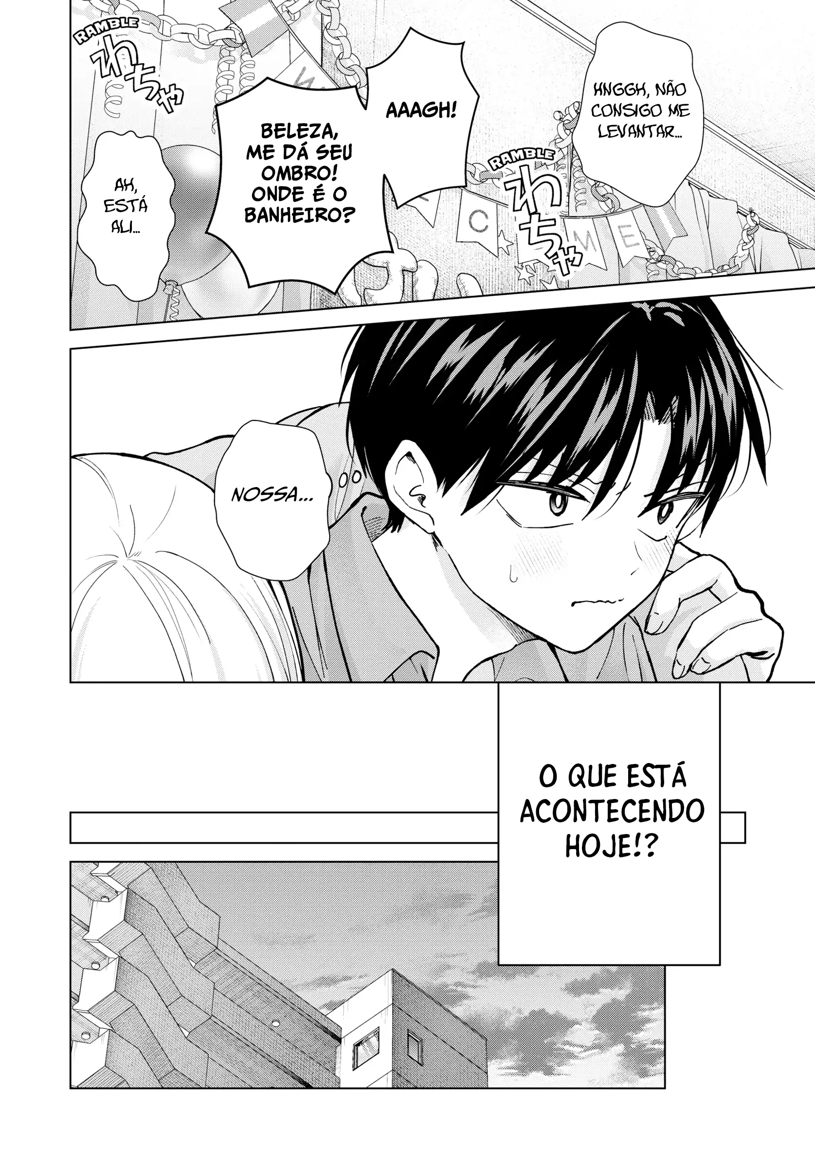 Kusunoki Fracassou em Estrear no Ensino Médio Capitulo 16 Pagina 5