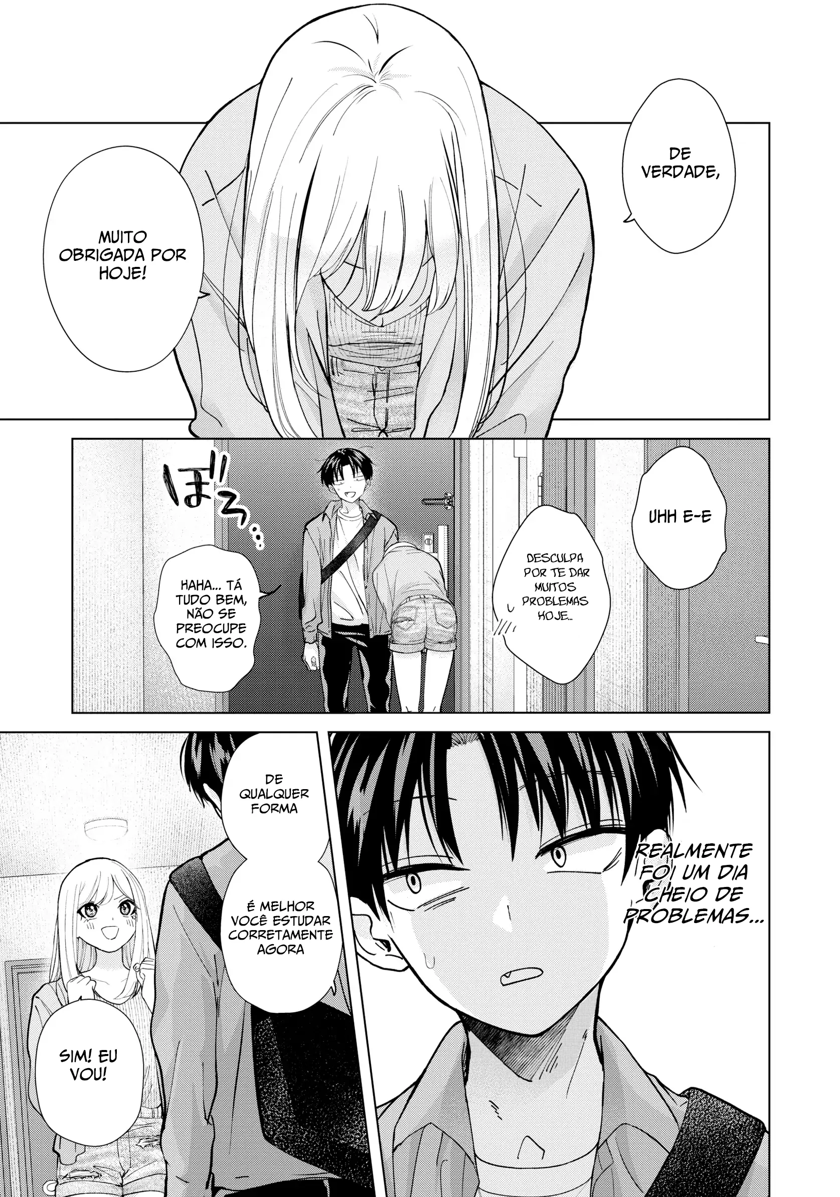 Kusunoki Fracassou em Estrear no Ensino Médio Capitulo 16 Pagina 6