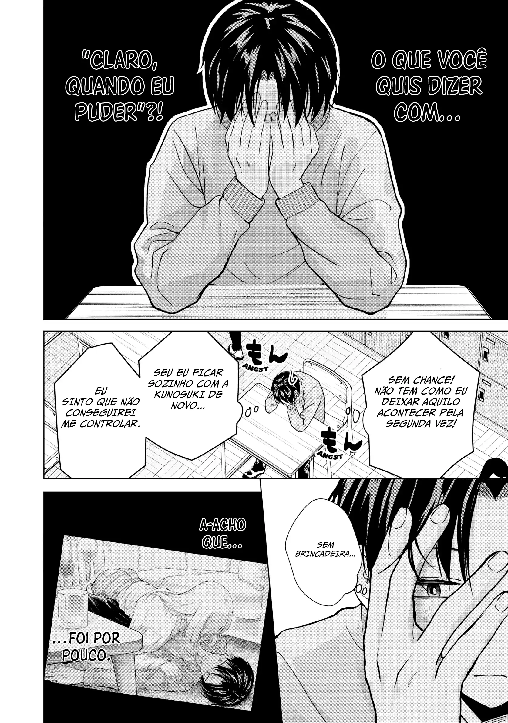 Kusunoki Fracassou em Estrear no Ensino Médio Capitulo 16 Pagina 9