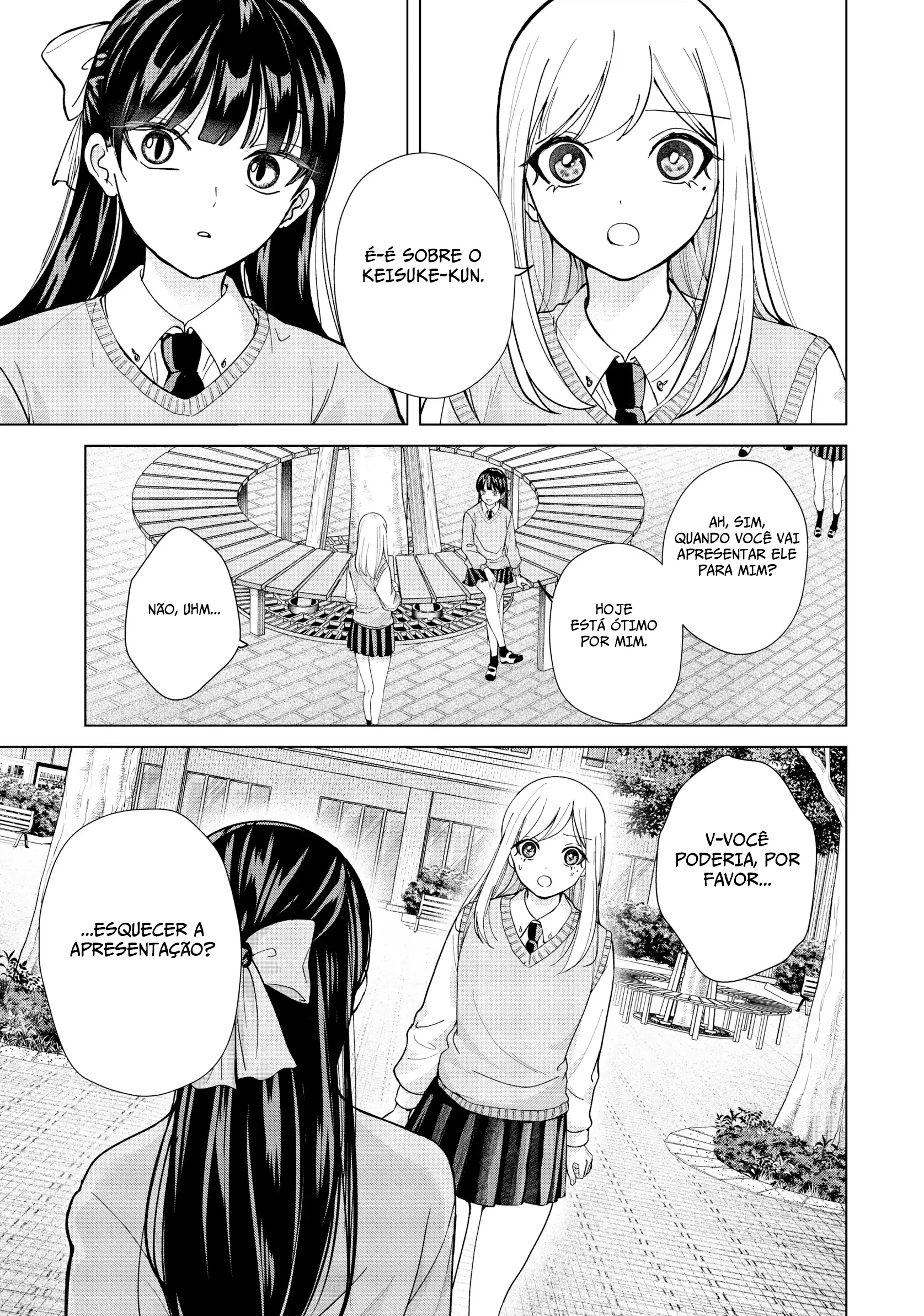 Kusunoki Fracassou em Estrear no Ensino Médio Capitulo 16 Pagina 12