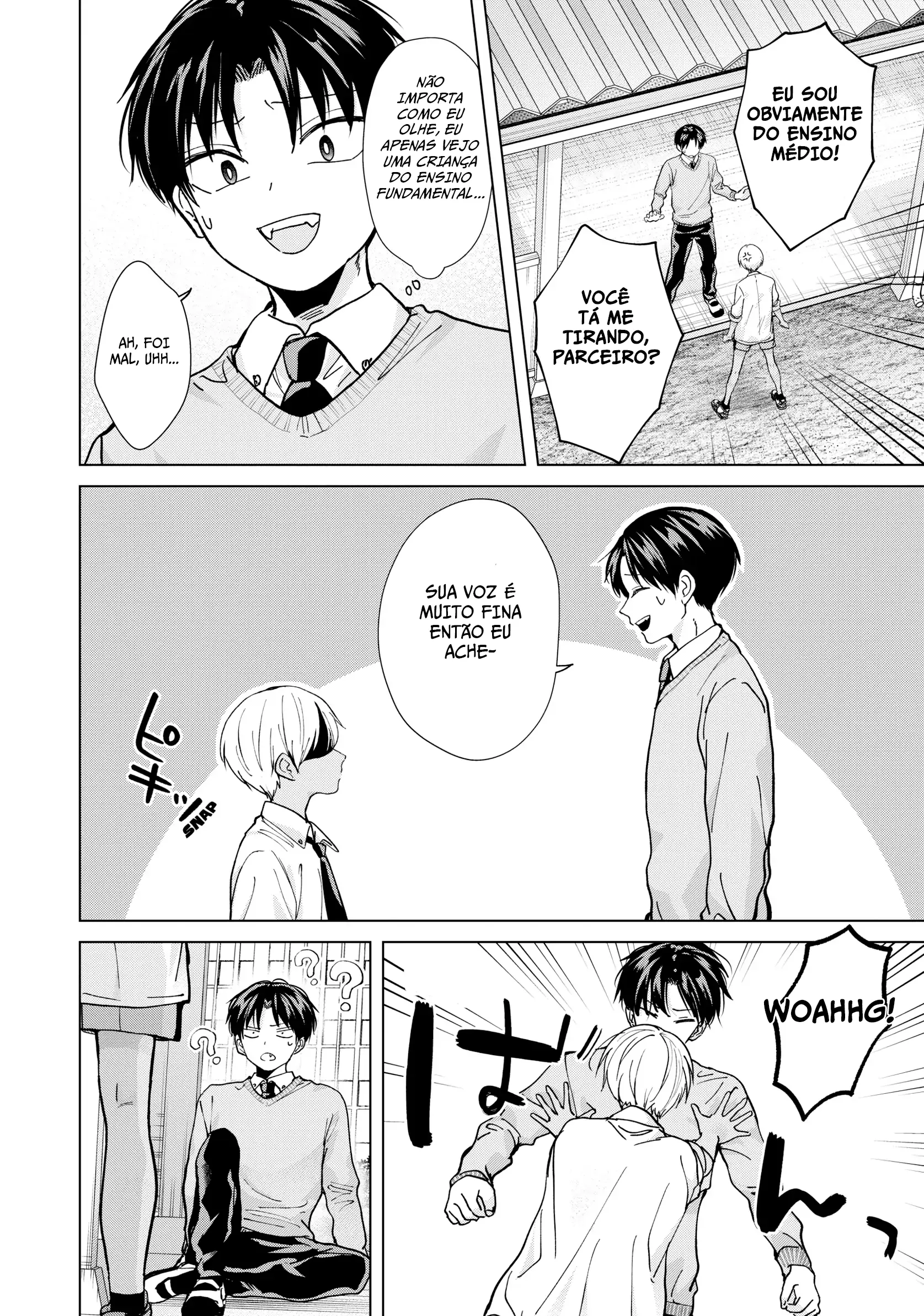 Kusunoki Fracassou em Estrear no Ensino Médio Capitulo 16 Pagina 21