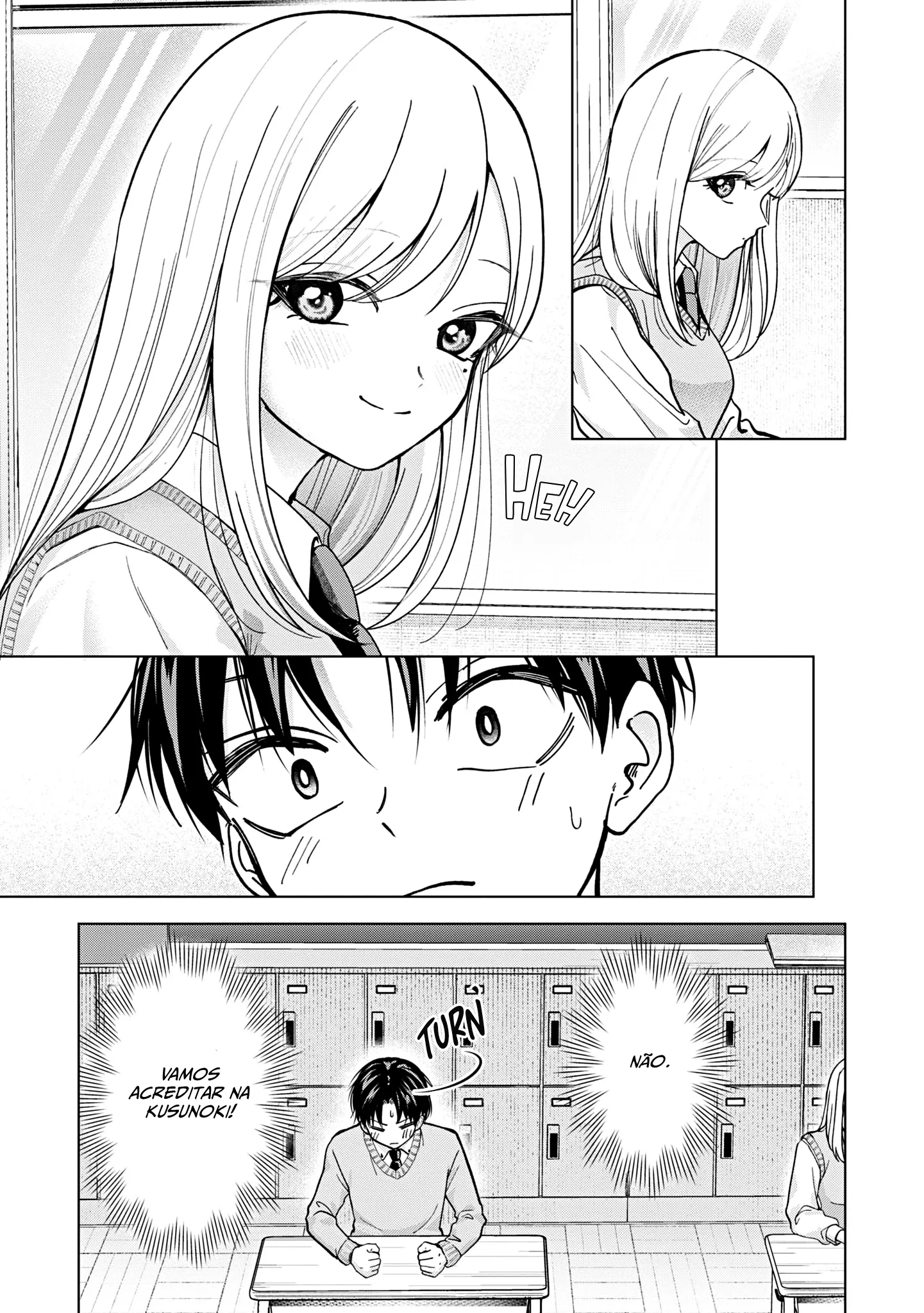 Kusunoki Fracassou em Estrear no Ensino Médio Capitulo 17 Pagina 6