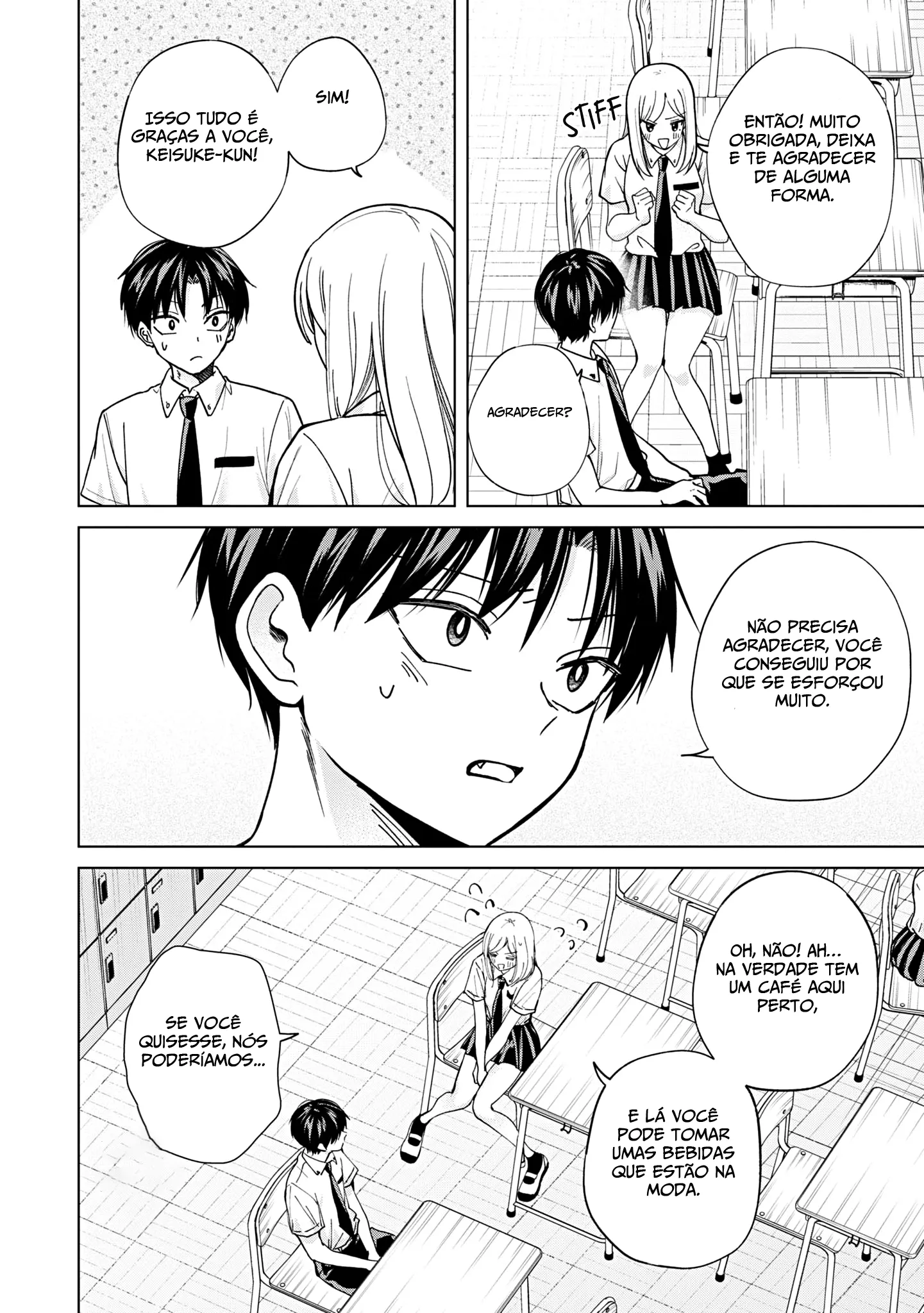 Kusunoki Fracassou em Estrear no Ensino Médio Capitulo 17 Pagina 11