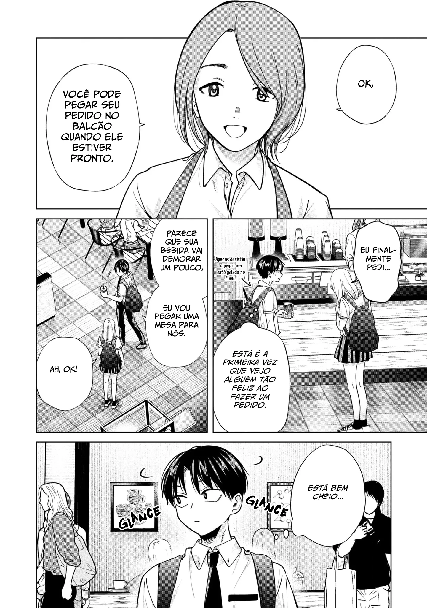 Kusunoki Fracassou em Estrear no Ensino Médio Capitulo 17 Pagina 15