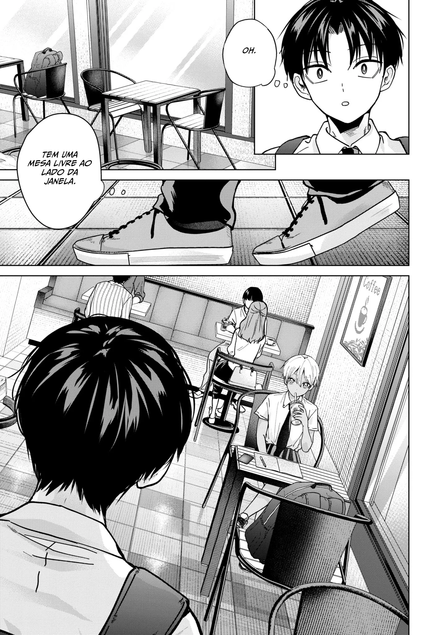 Kusunoki Fracassou em Estrear no Ensino Médio Capitulo 17 Pagina 16