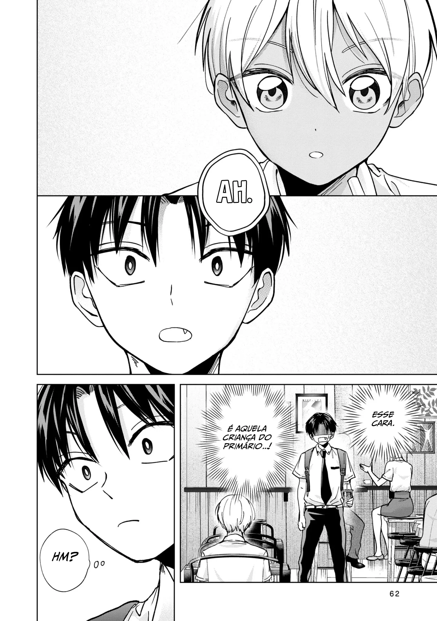 Kusunoki Fracassou em Estrear no Ensino Médio Capitulo 17 Pagina 17