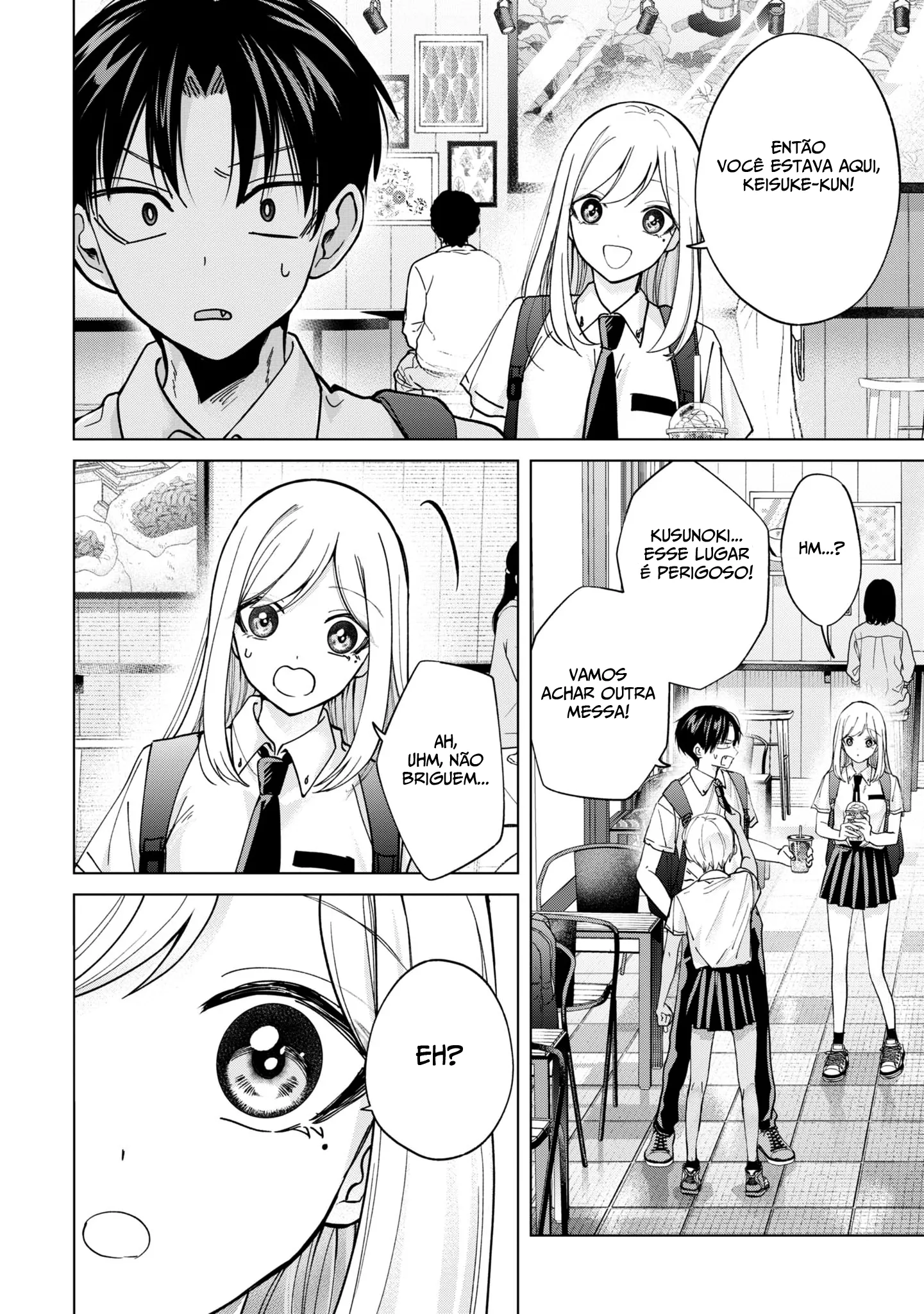 Kusunoki Fracassou em Estrear no Ensino Médio Capitulo 17 Pagina 21