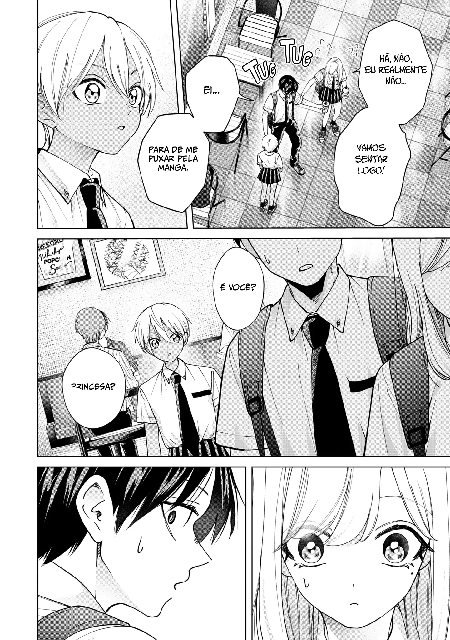 Kusunoki Fracassou em Estrear no Ensino Médio Capitulo 18 Pagina 3