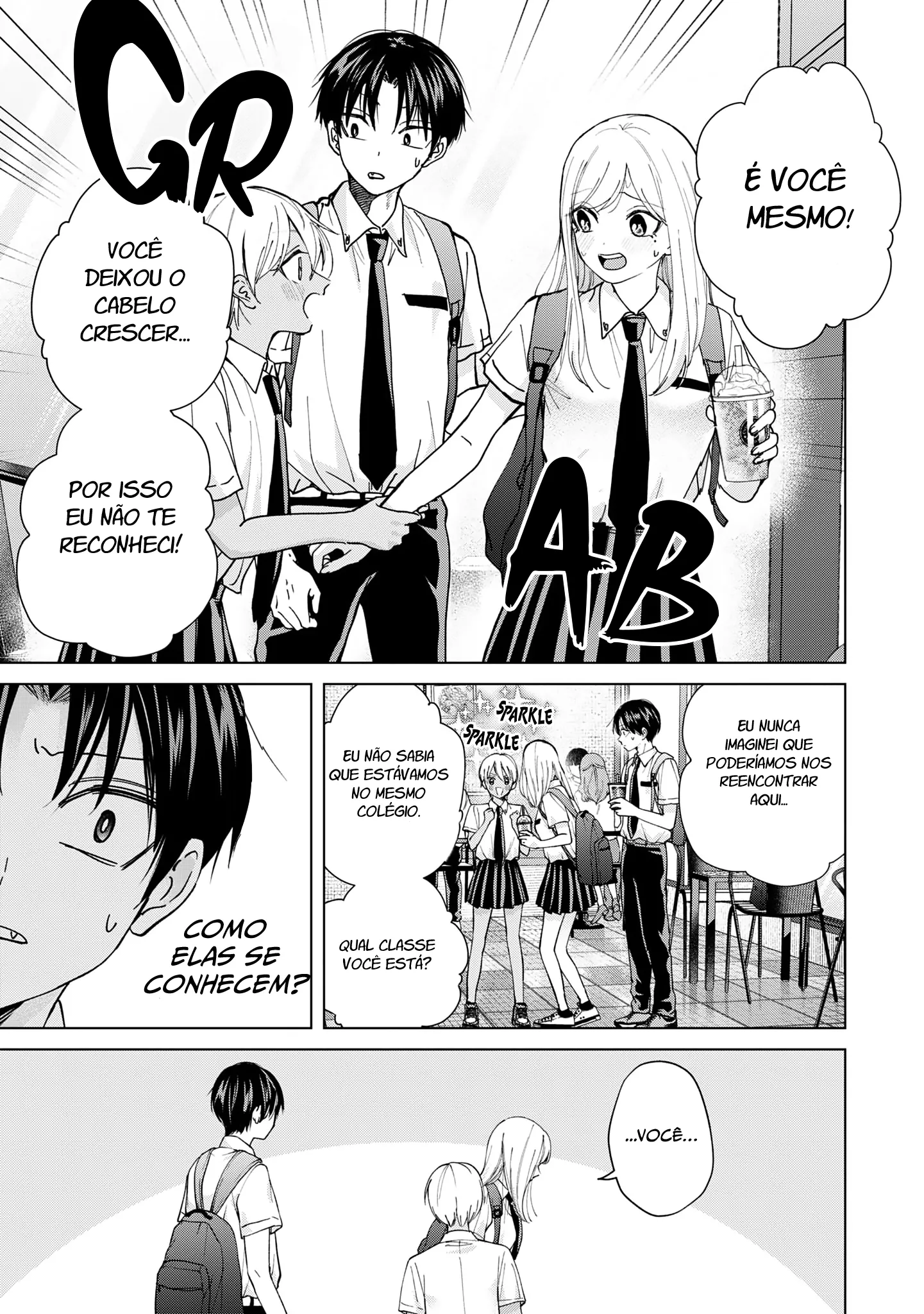 Kusunoki Fracassou em Estrear no Ensino Médio Capitulo 18 Pagina 4