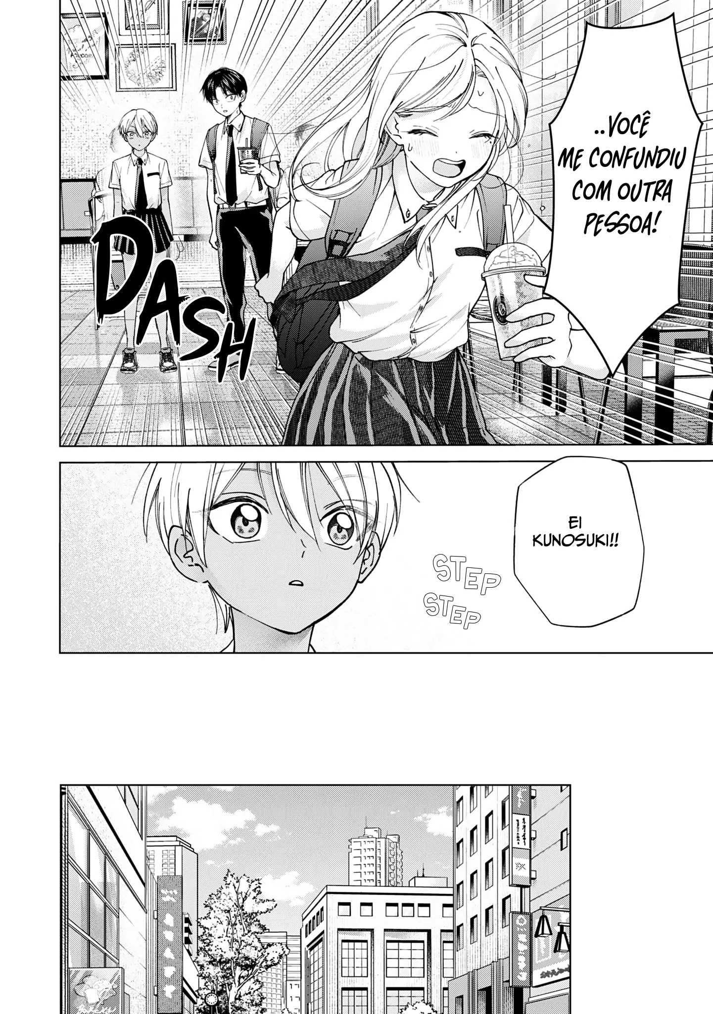 Kusunoki Fracassou em Estrear no Ensino Médio Capitulo 18 Pagina 5