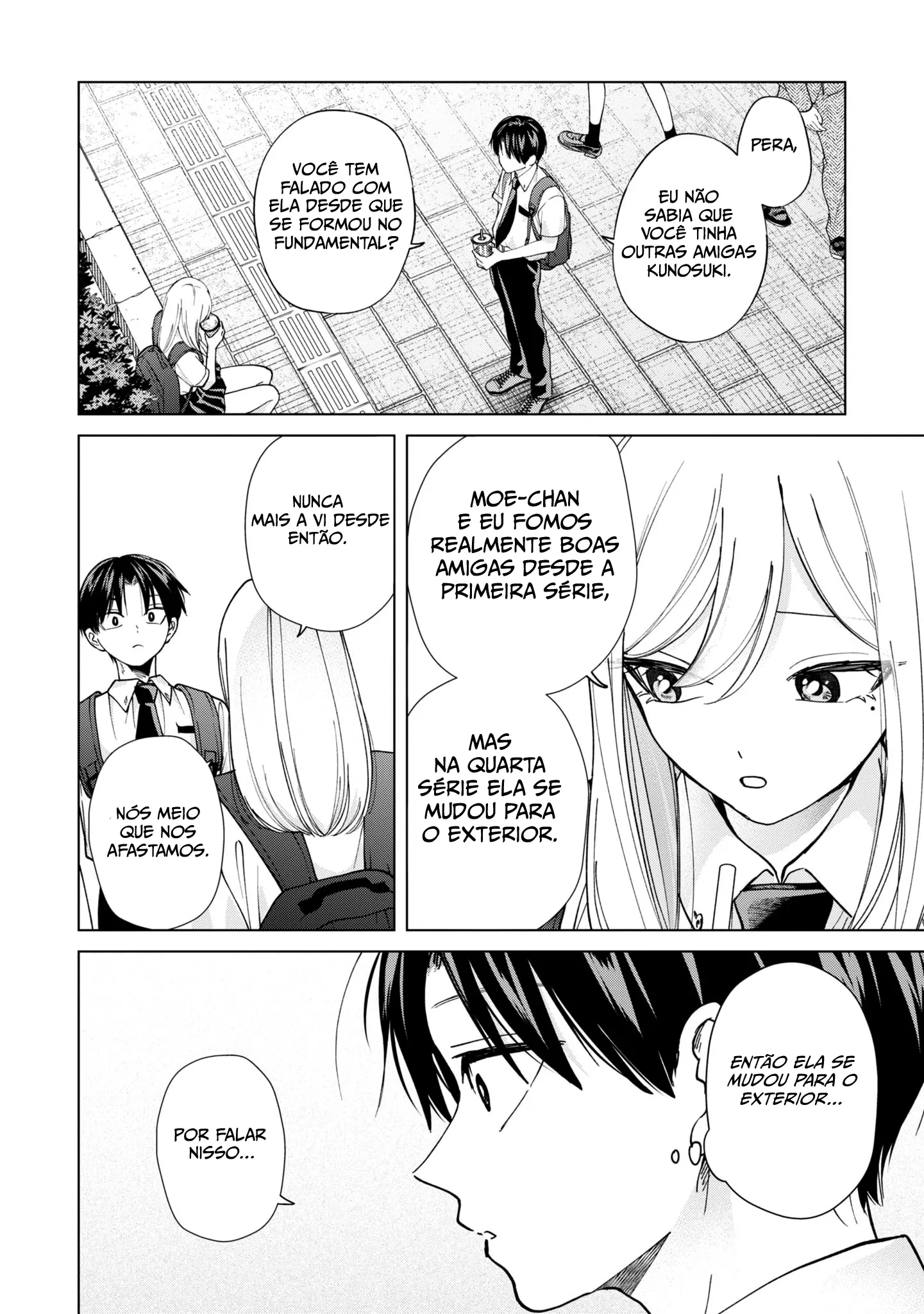 Kusunoki Fracassou em Estrear no Ensino Médio Capitulo 18 Pagina 7