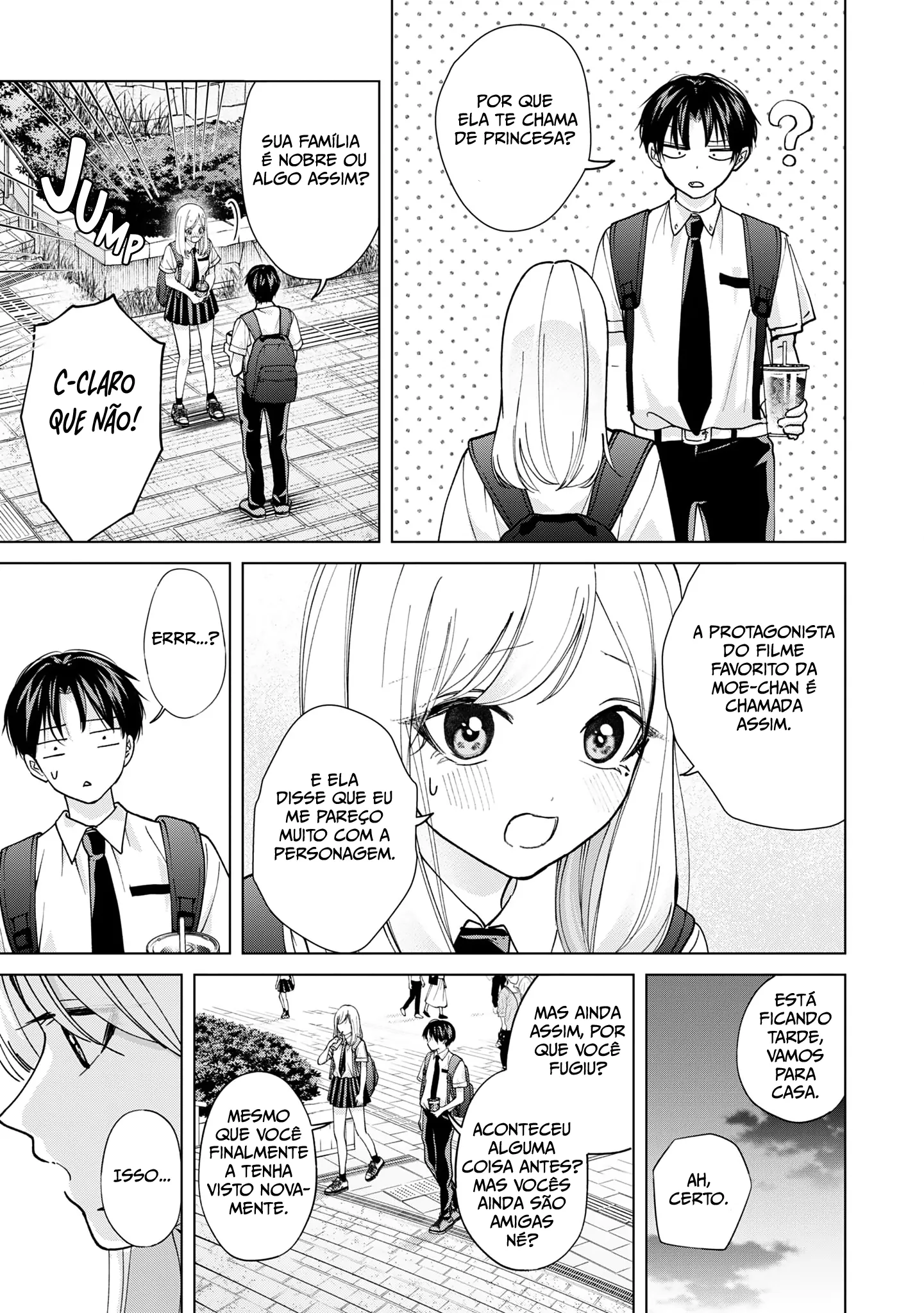 Kusunoki Fracassou em Estrear no Ensino Médio Capitulo 18 Pagina 8