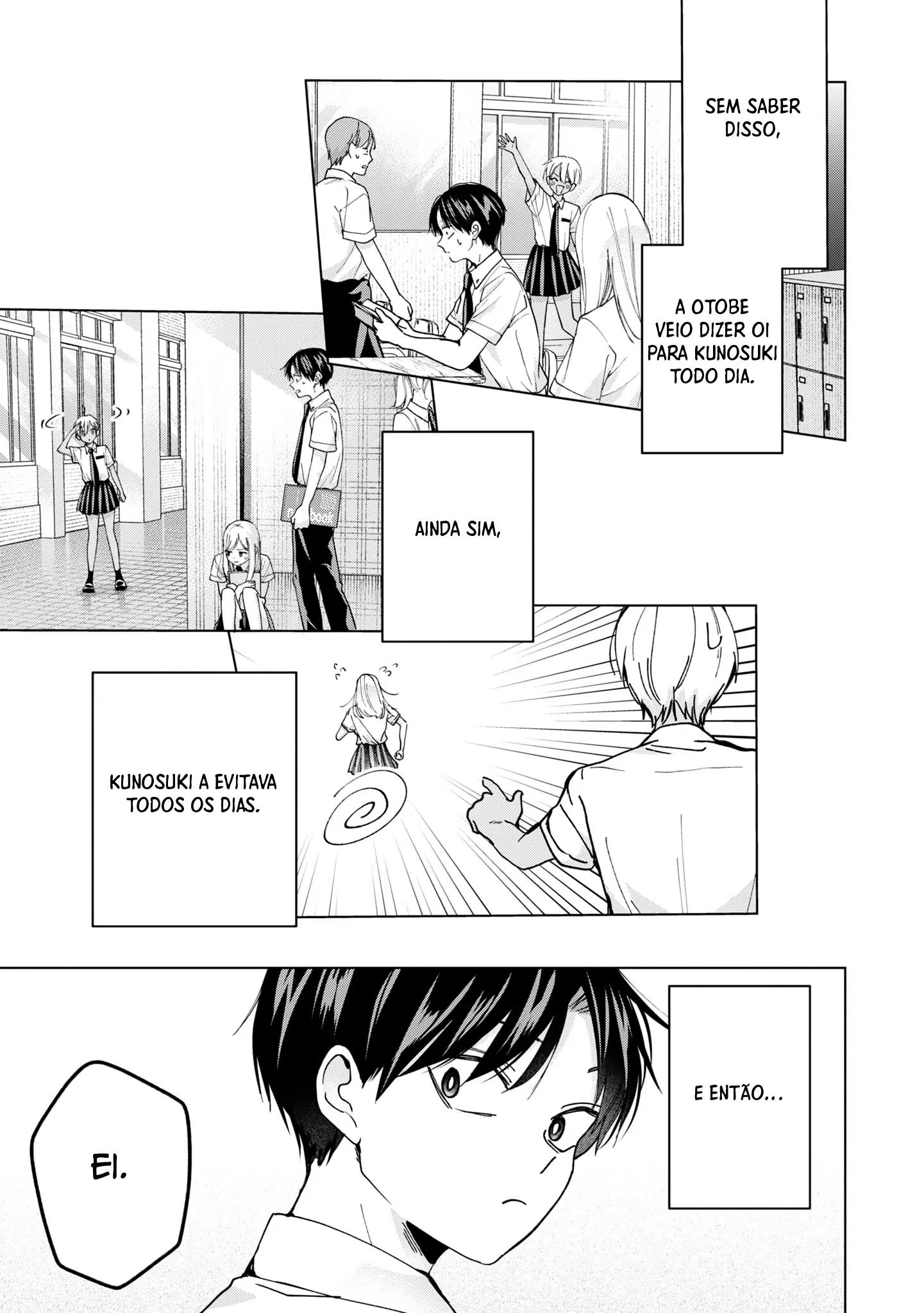 Kusunoki Fracassou em Estrear no Ensino Médio Capitulo 18 Pagina 12