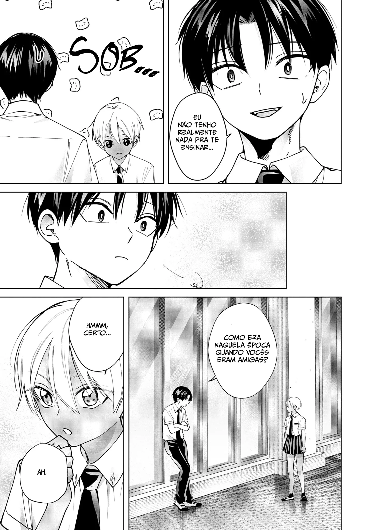 Kusunoki Fracassou em Estrear no Ensino Médio Capitulo 18 Pagina 16