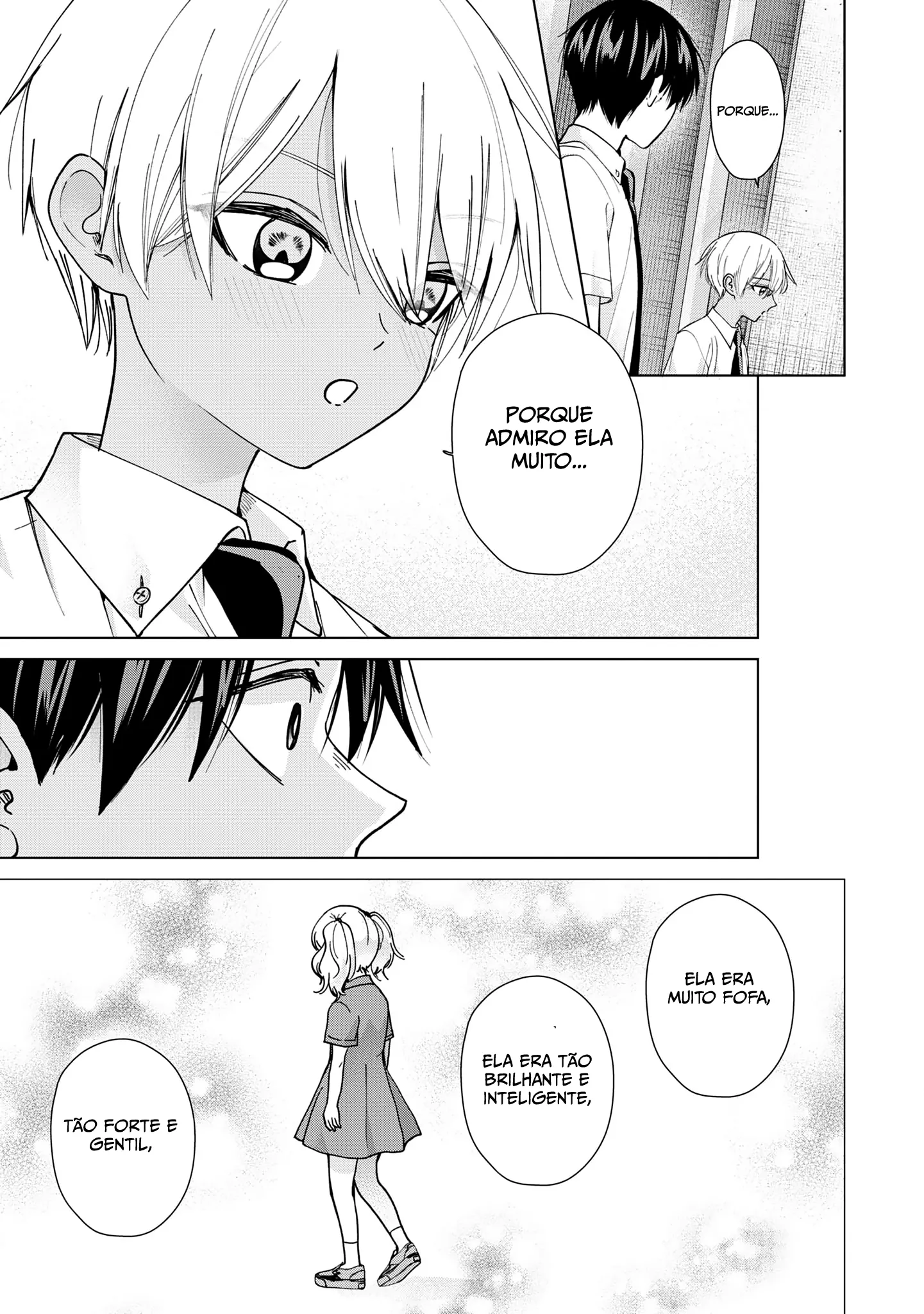 Kusunoki Fracassou em Estrear no Ensino Médio Capitulo 18 Pagina 18