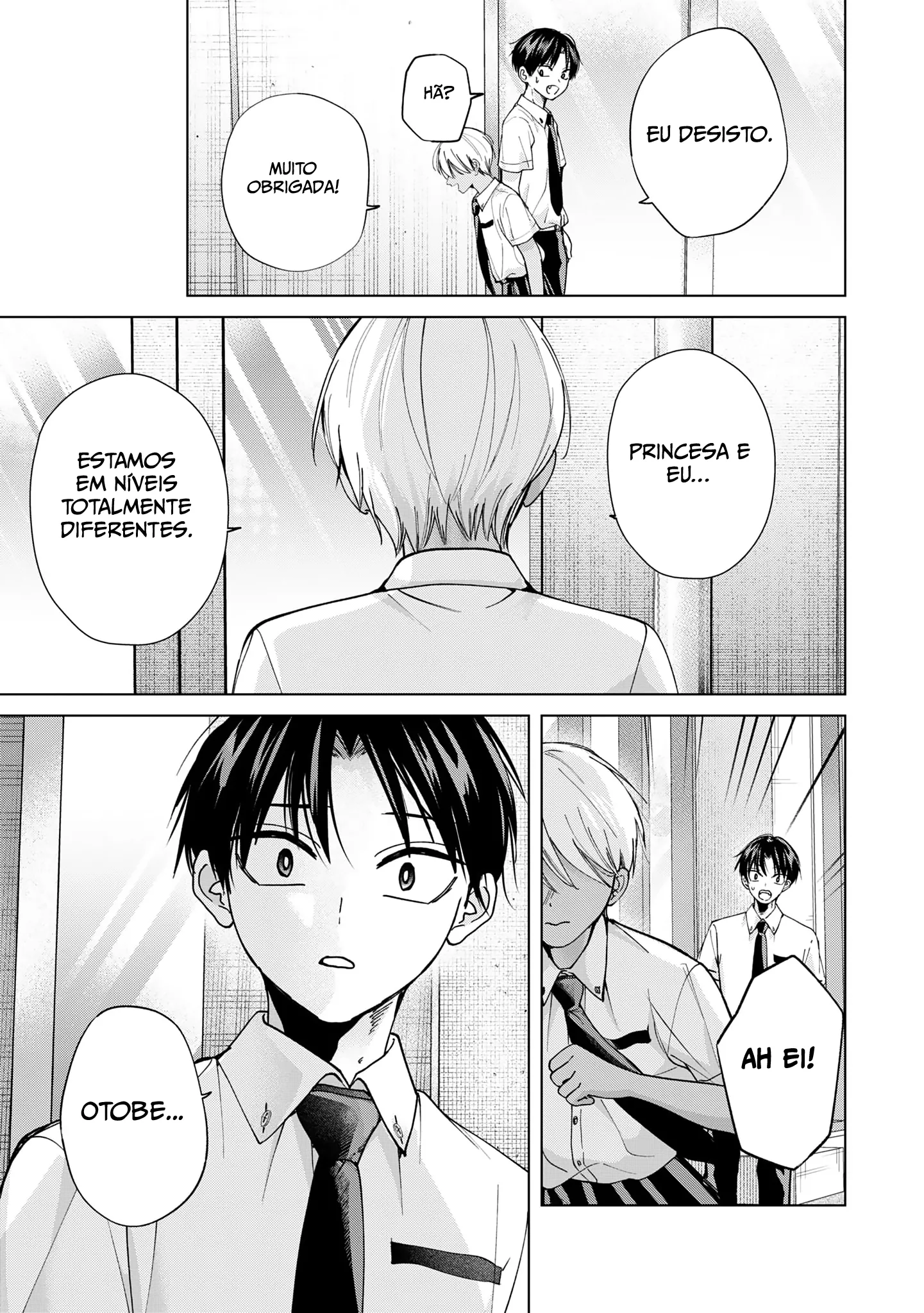 Kusunoki Fracassou em Estrear no Ensino Médio Capitulo 18 Pagina 22