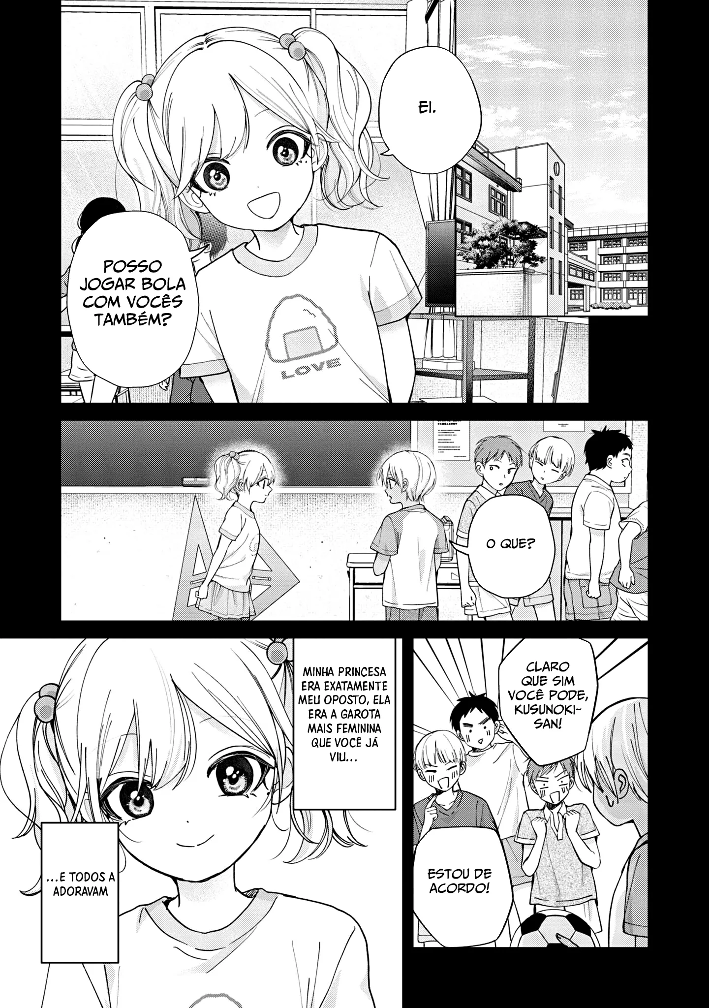 Kusunoki Fracassou em Estrear no Ensino Médio Capitulo 19 Pagina 4