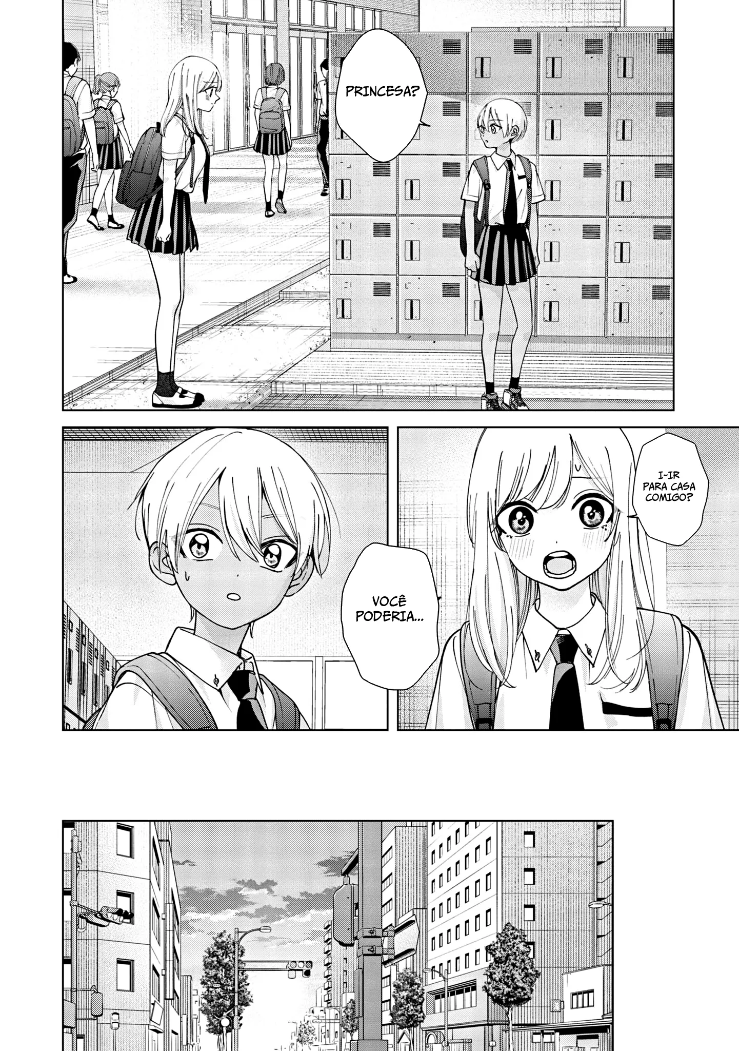 Kusunoki Fracassou em Estrear no Ensino Médio Capitulo 19 Pagina 19