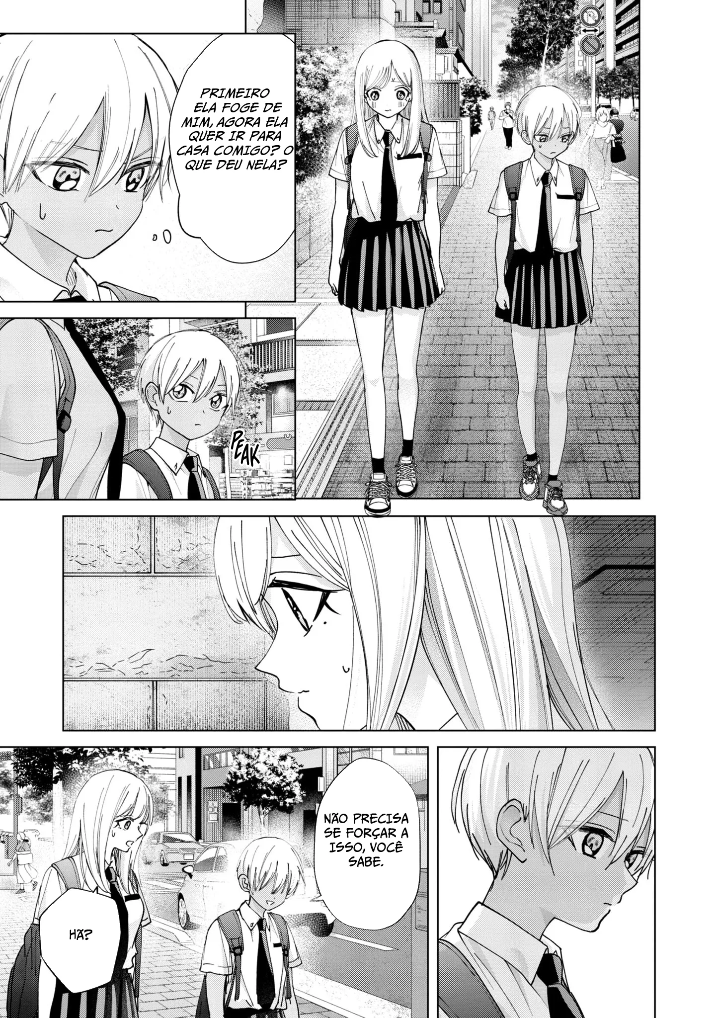 Kusunoki Fracassou em Estrear no Ensino Médio Capitulo 19 Pagina 20