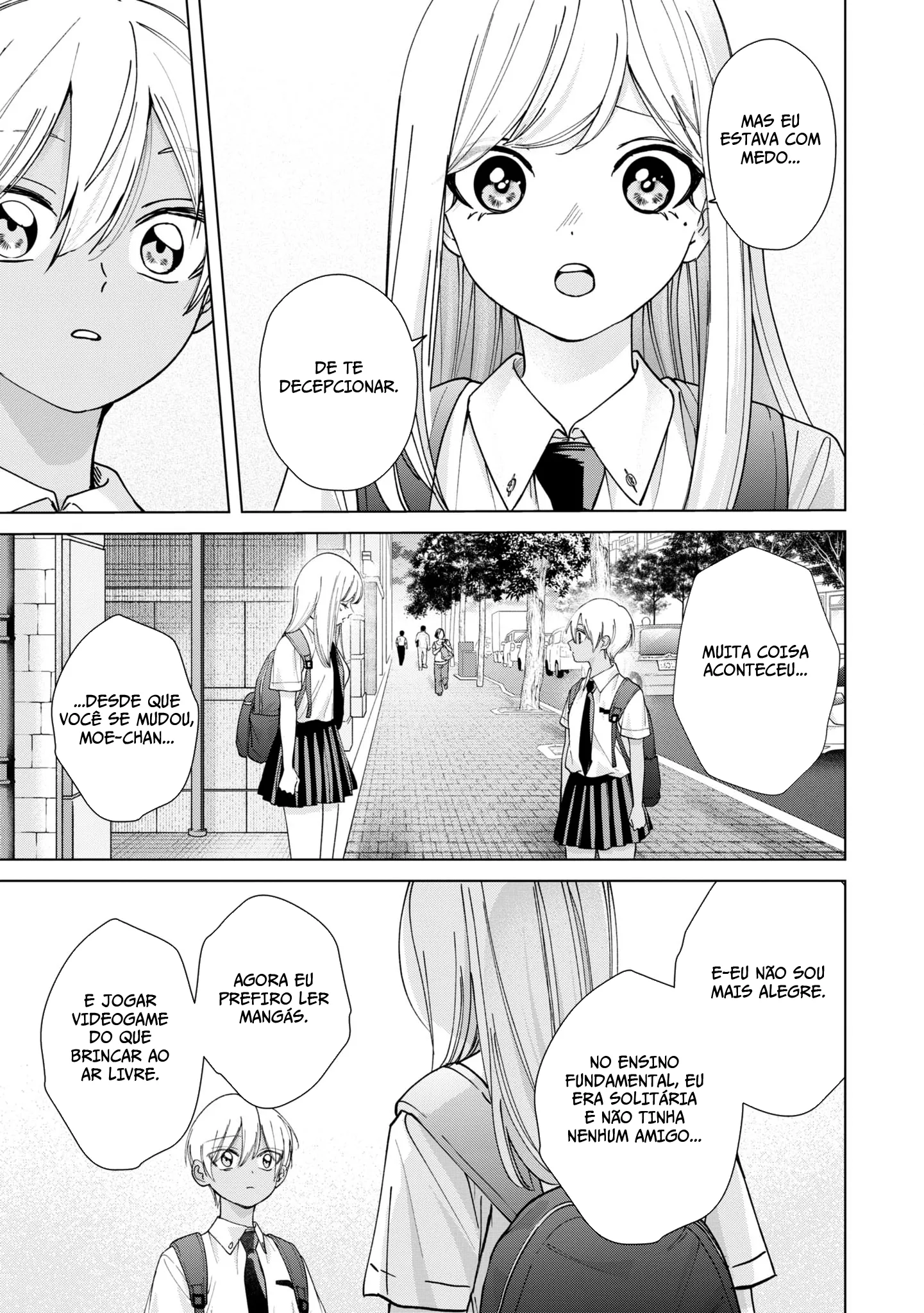 Kusunoki Fracassou em Estrear no Ensino Médio Capitulo 19 Pagina 22