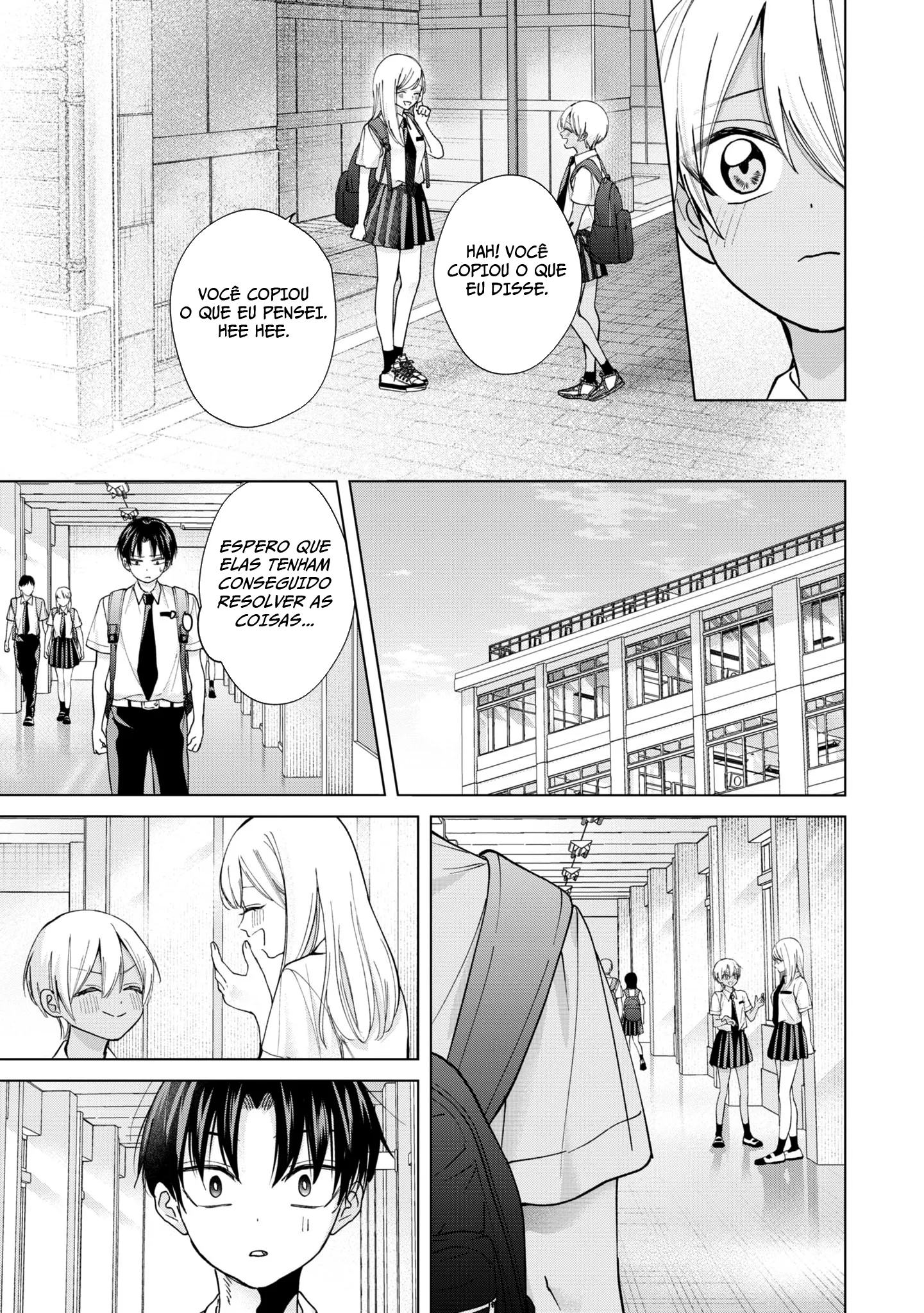 Kusunoki Fracassou em Estrear no Ensino Médio Capitulo 19 Pagina 26