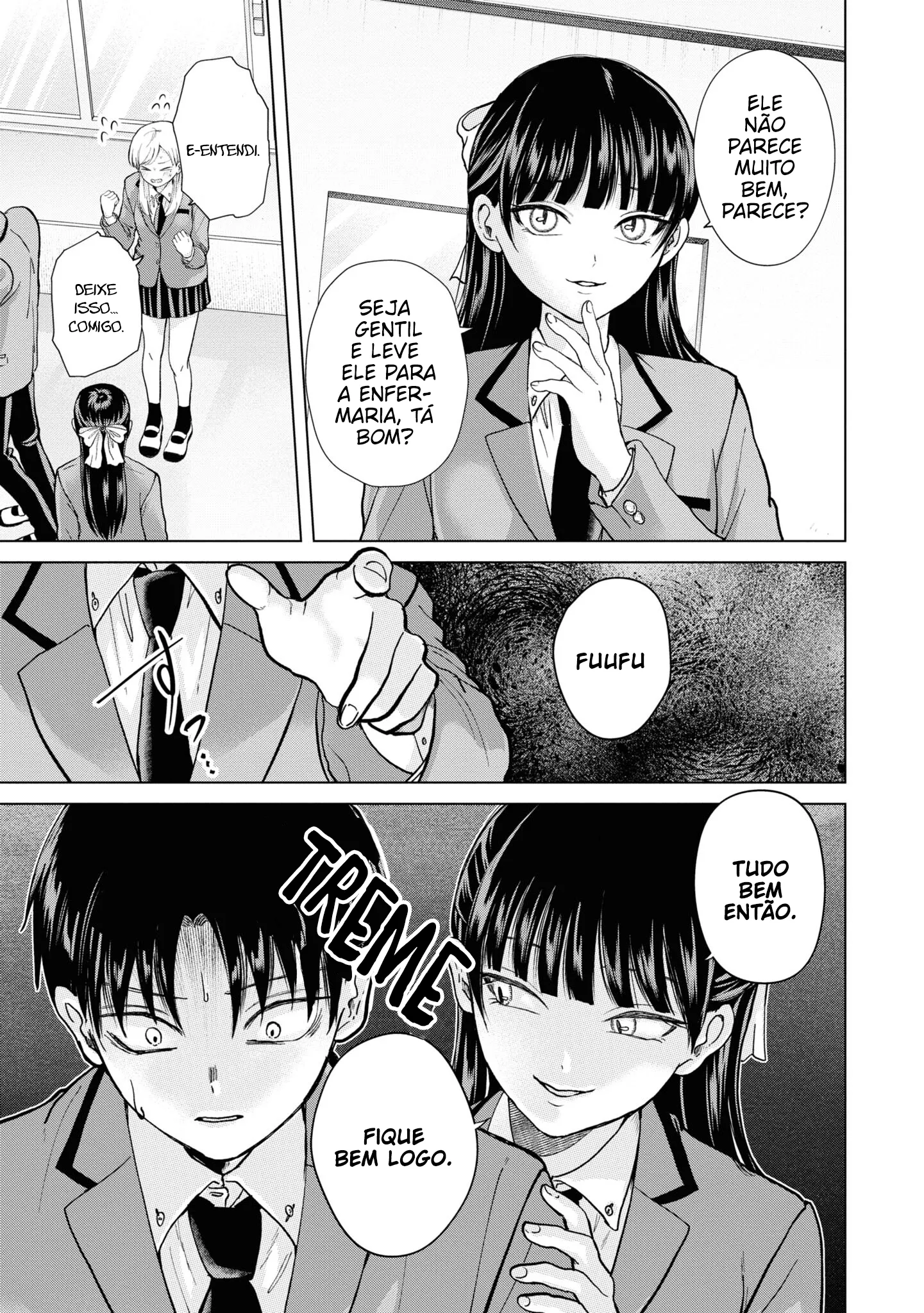 Kusunoki Fracassou em Estrear no Ensino Médio Capitulo 2 Pagina 6