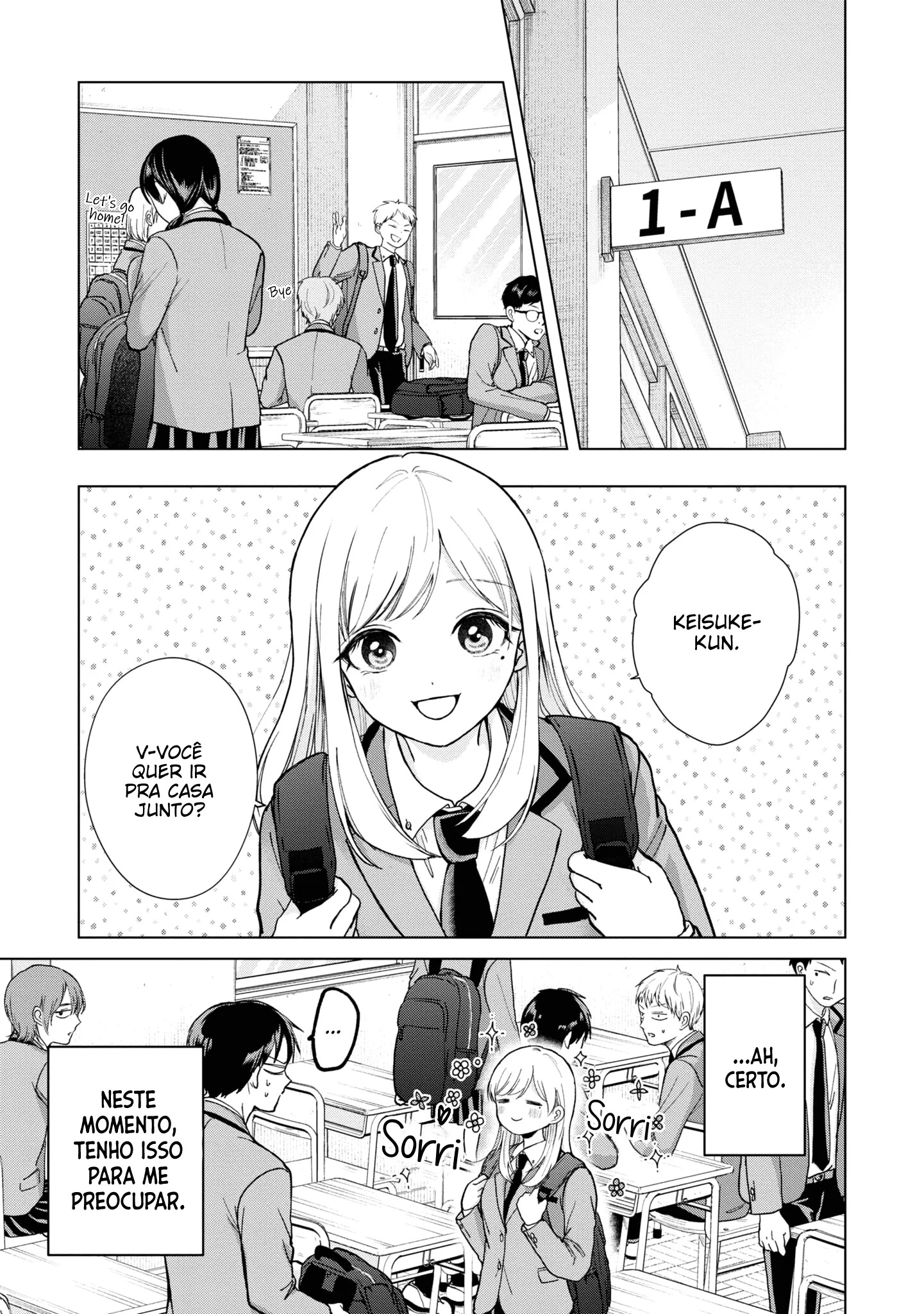 Kusunoki Fracassou em Estrear no Ensino Médio Capitulo 2 Pagina 10