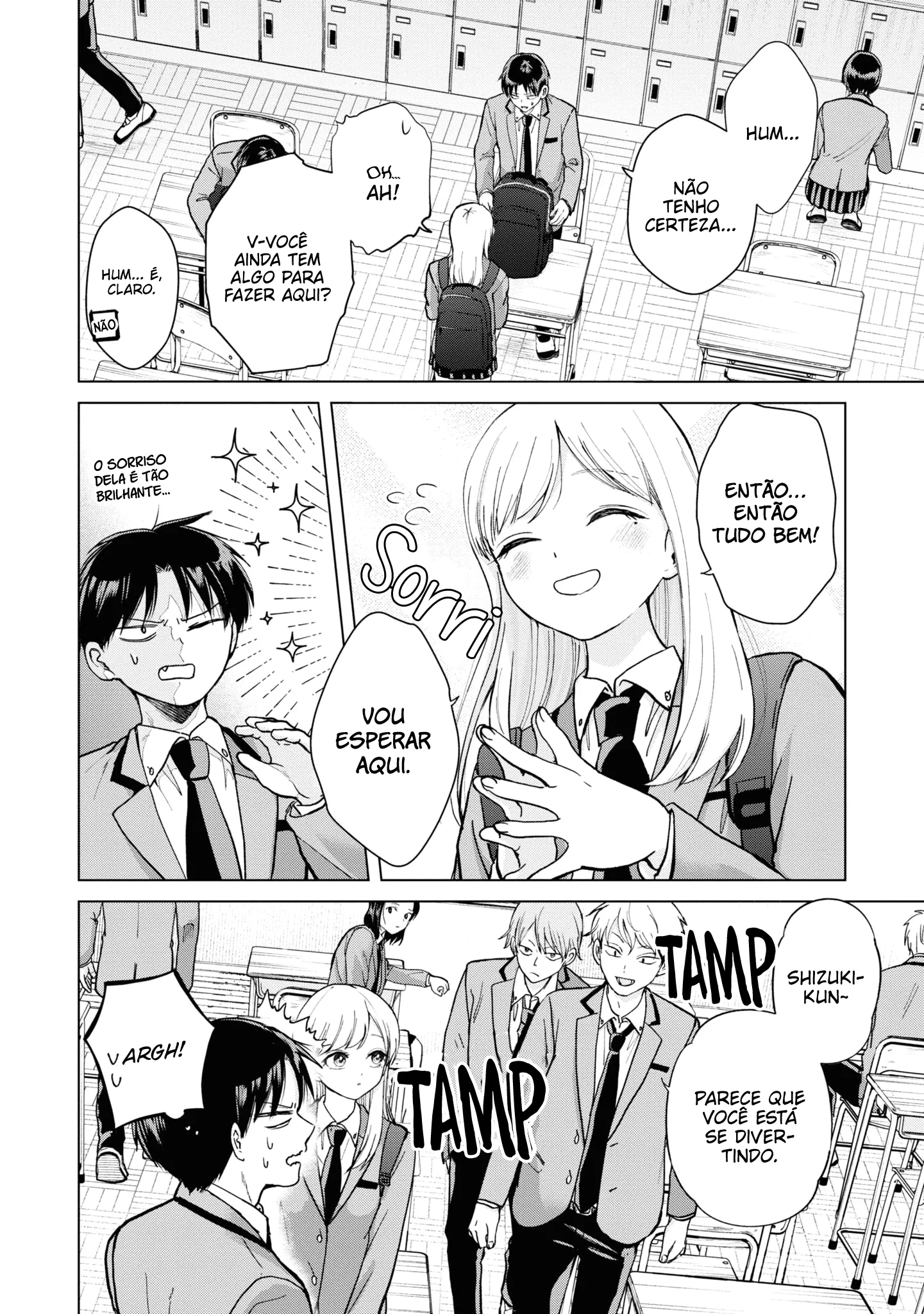 Kusunoki Fracassou em Estrear no Ensino Médio Capitulo 2 Pagina 11