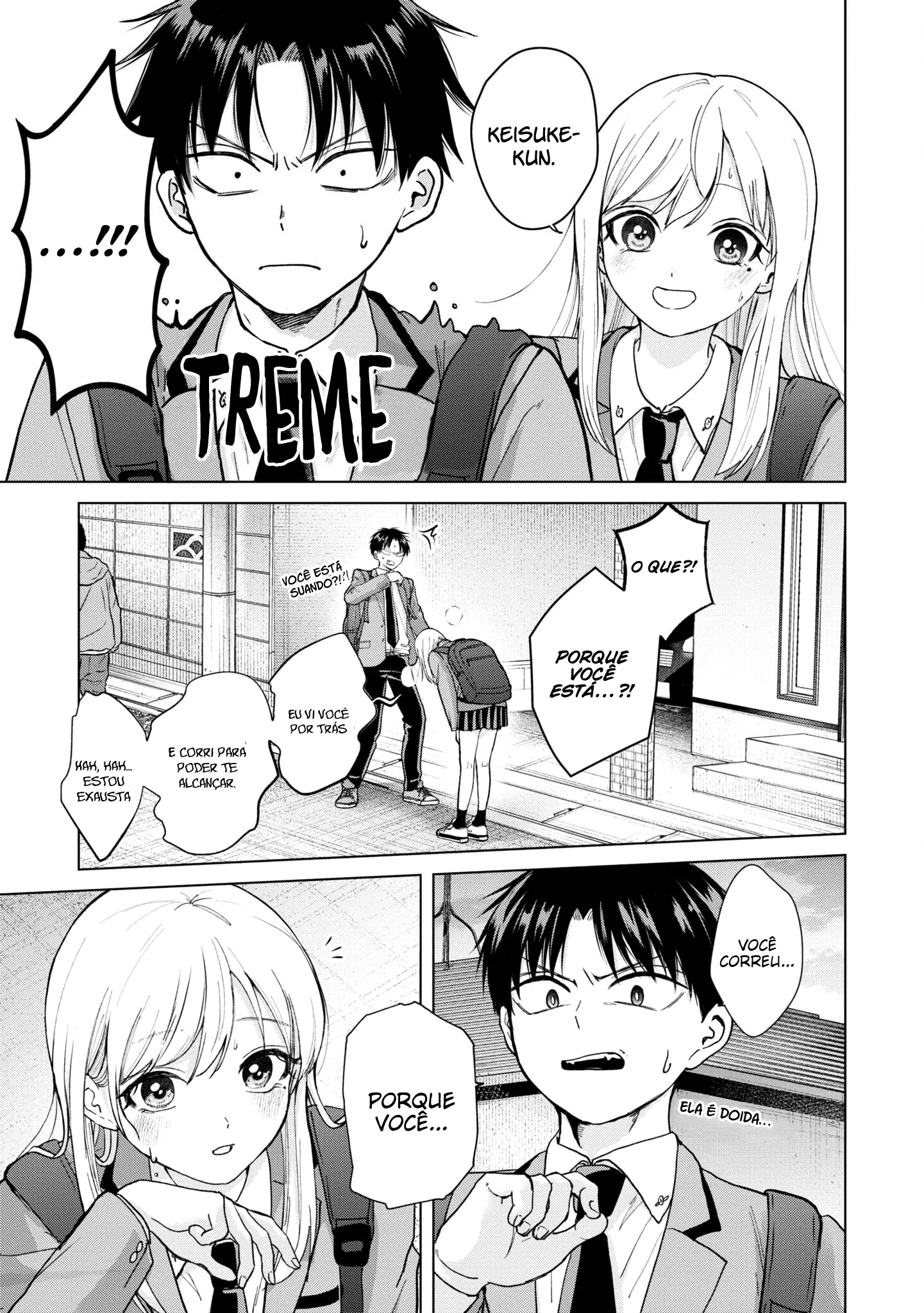 Kusunoki Fracassou em Estrear no Ensino Médio Capitulo 2 Pagina 14