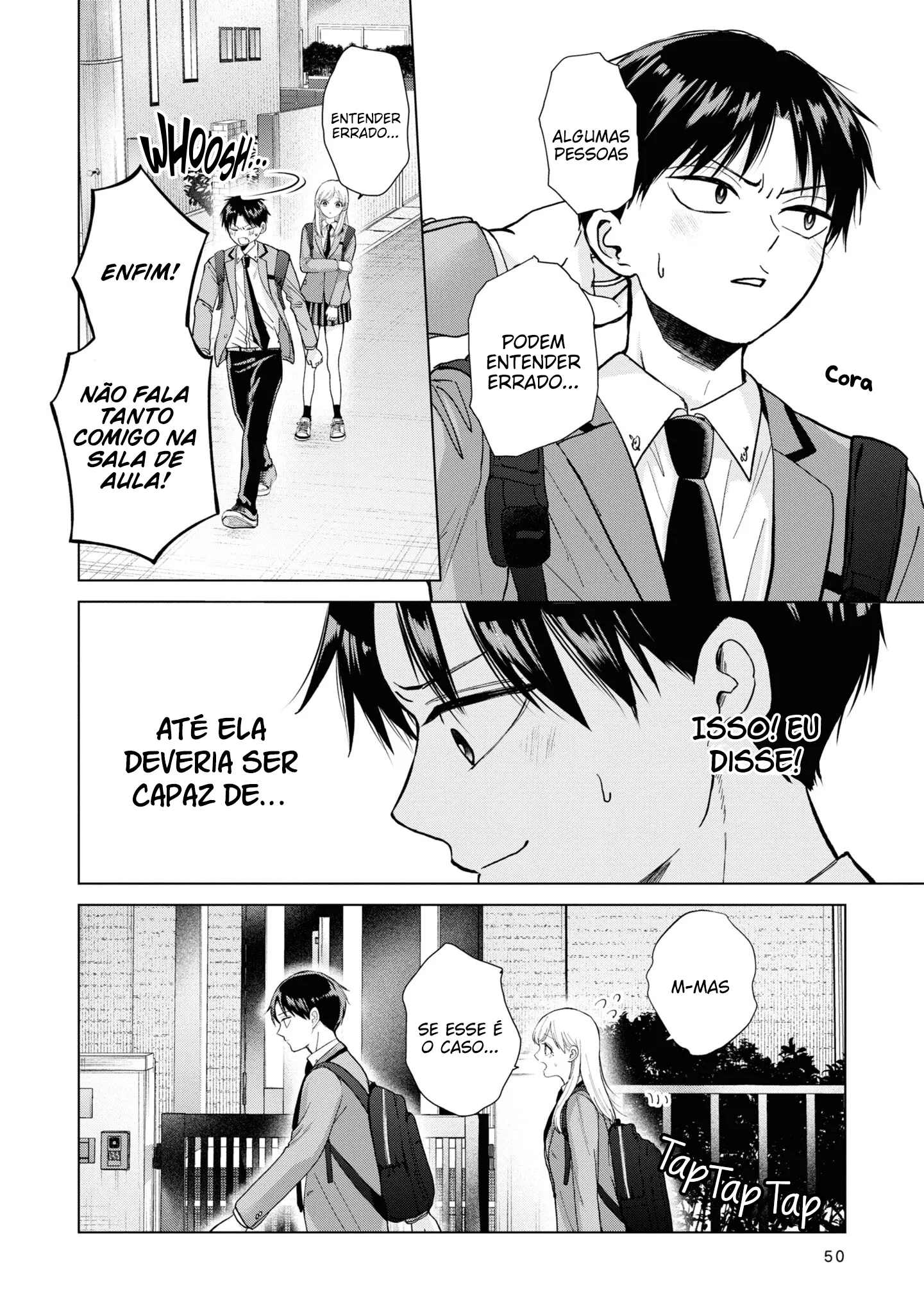 Kusunoki Fracassou em Estrear no Ensino Médio Capitulo 2 Pagina 17