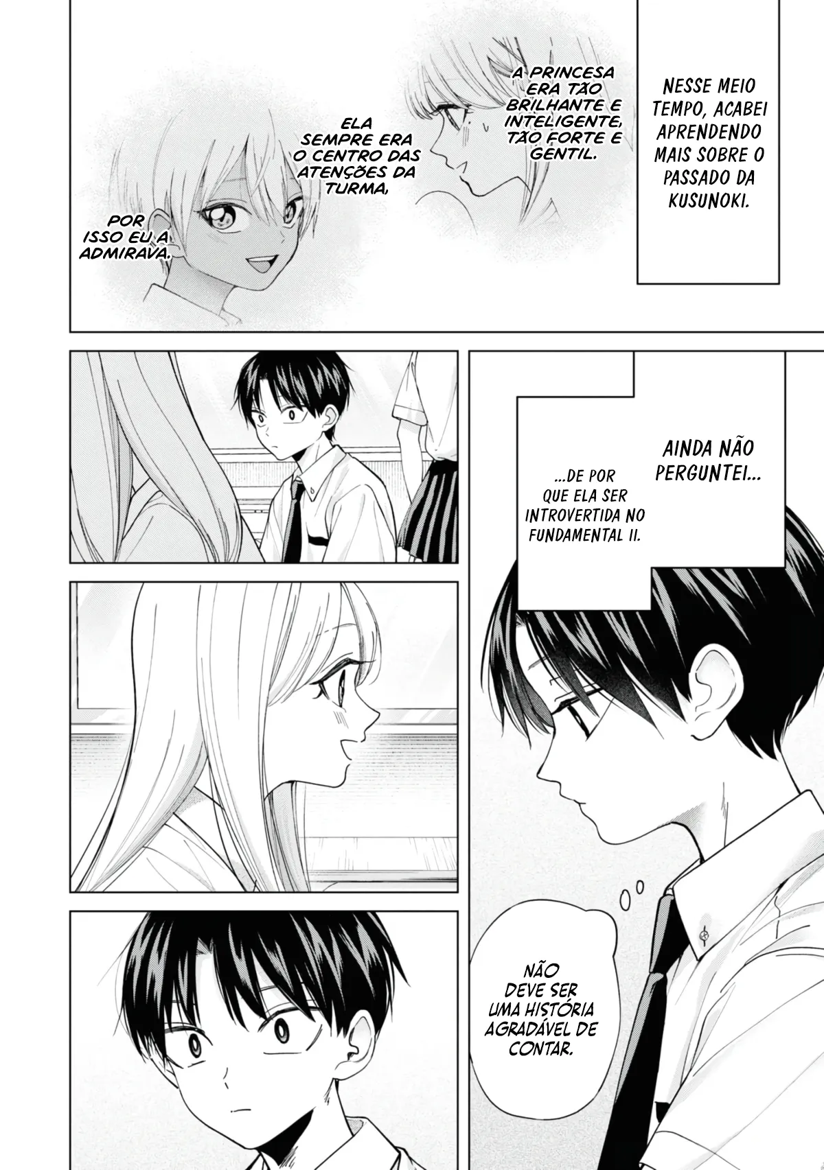 Kusunoki Fracassou em Estrear no Ensino Médio Capitulo 20 Pagina 3