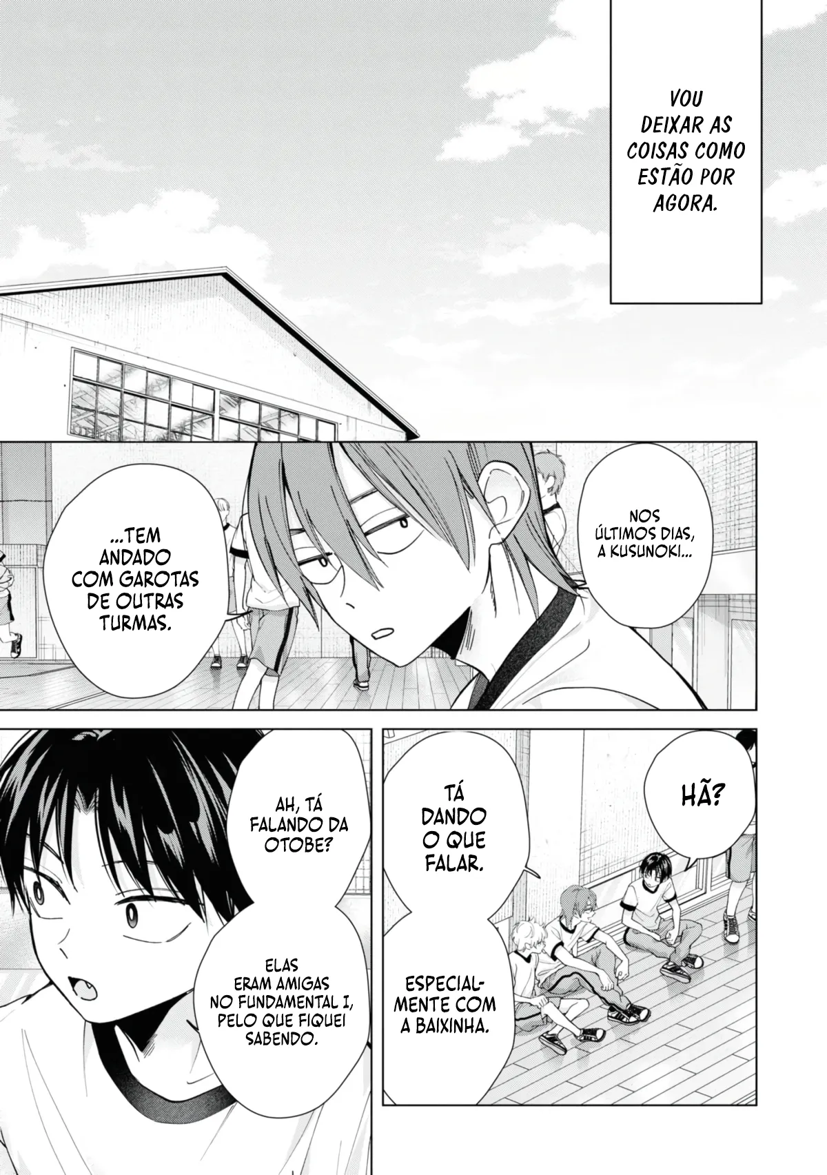 Kusunoki Fracassou em Estrear no Ensino Médio Capitulo 20 Pagina 4