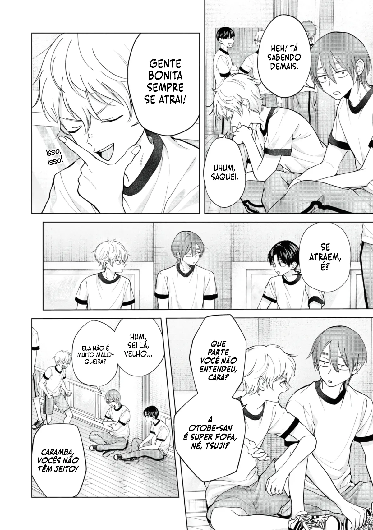 Kusunoki Fracassou em Estrear no Ensino Médio Capitulo 20 Pagina 5