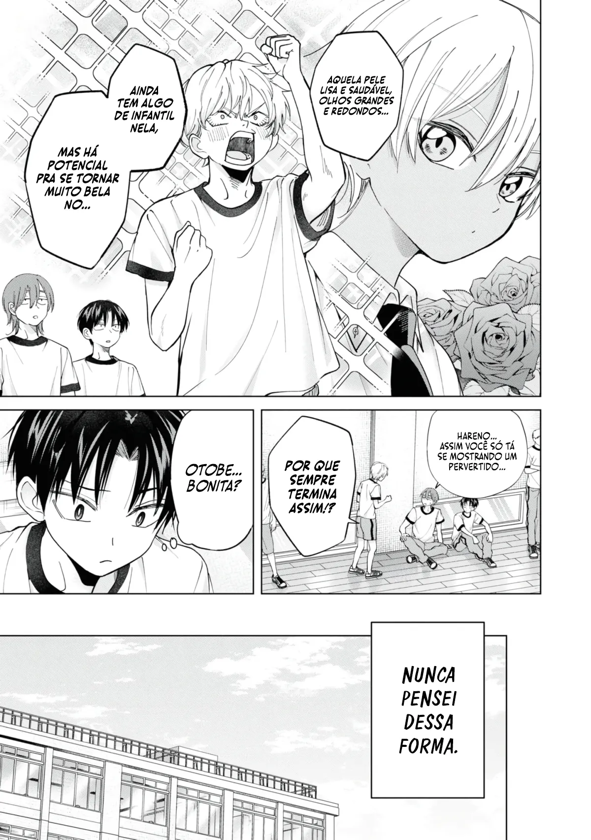 Kusunoki Fracassou em Estrear no Ensino Médio Capitulo 20 Pagina 6