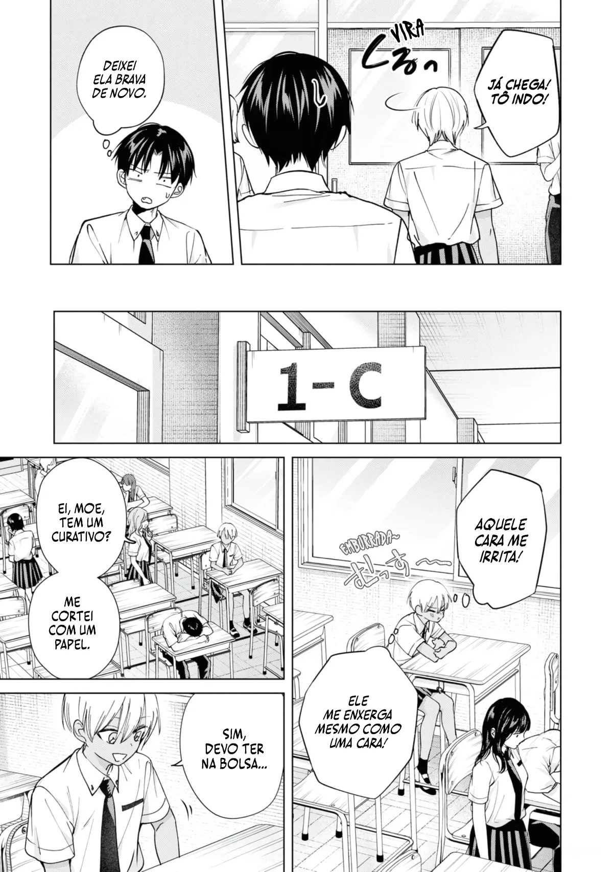 Kusunoki Fracassou em Estrear no Ensino Médio Capitulo 20 Pagina 10