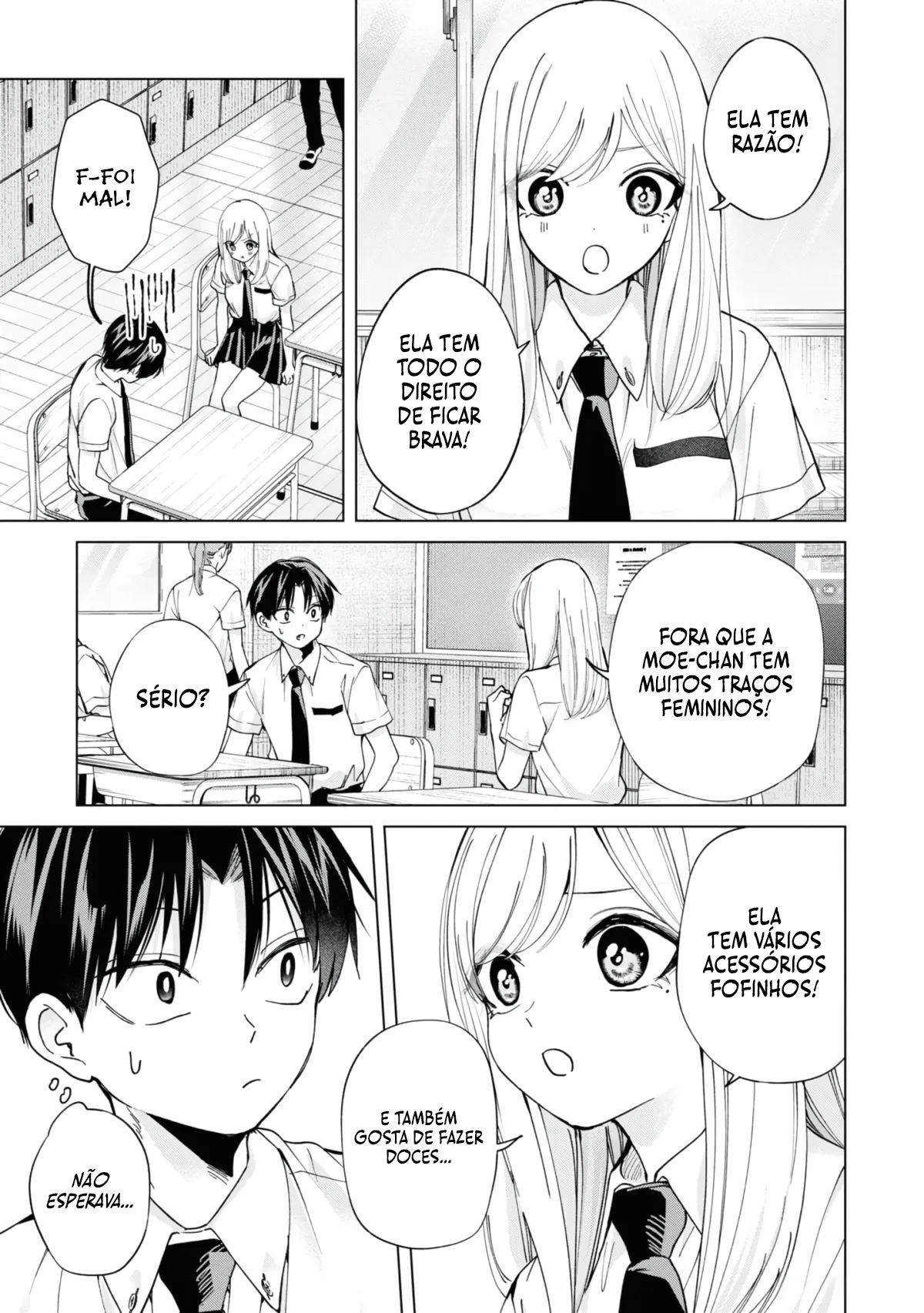 Kusunoki Fracassou em Estrear no Ensino Médio Capitulo 20 Pagina 12