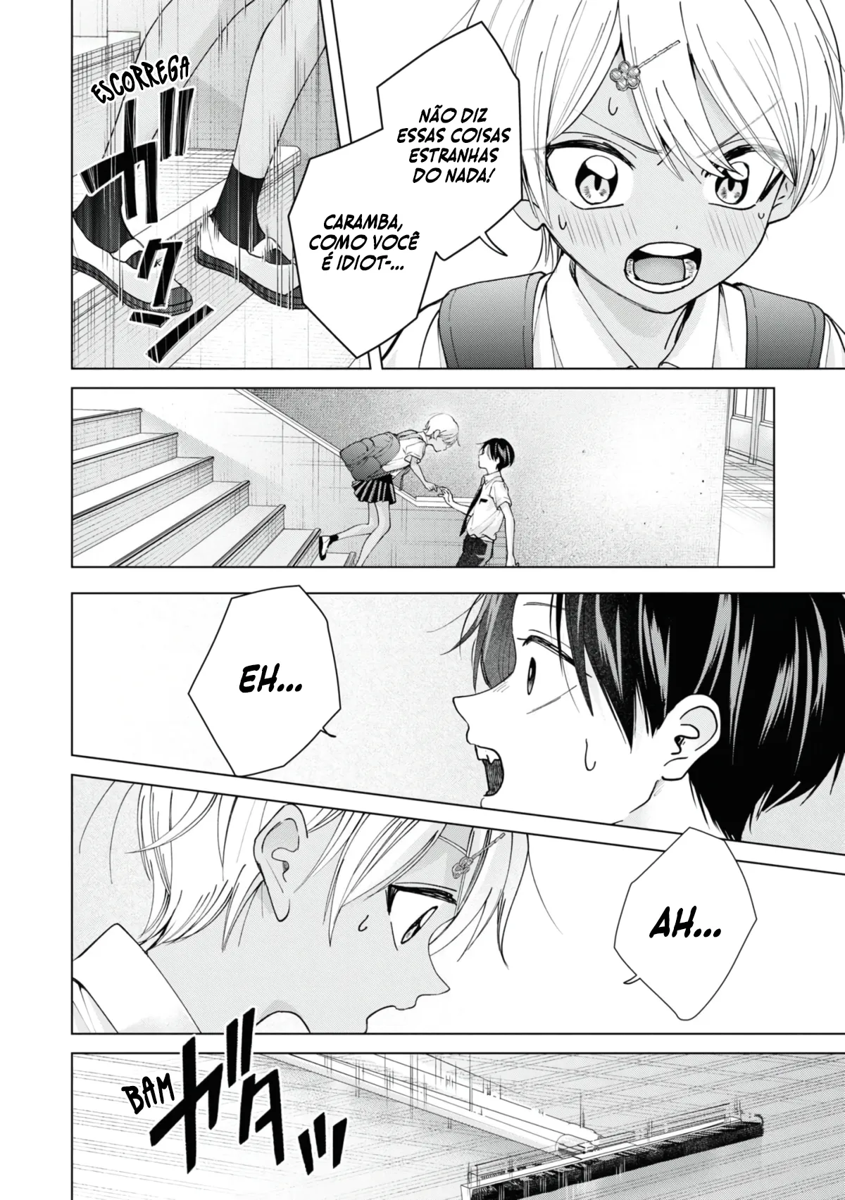 Kusunoki Fracassou em Estrear no Ensino Médio Capitulo 20 Pagina 17