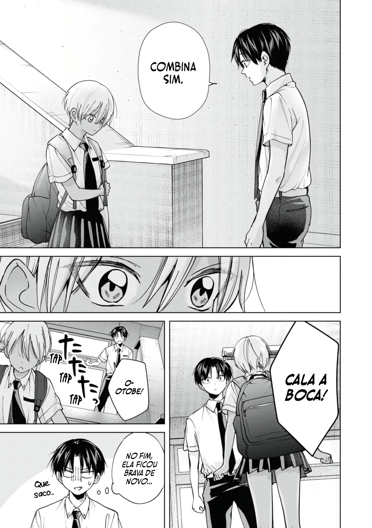 Kusunoki Fracassou em Estrear no Ensino Médio Capitulo 20 Pagina 20