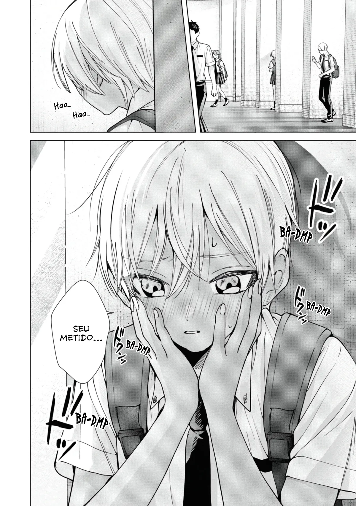 Kusunoki Fracassou em Estrear no Ensino Médio Capitulo 20 Pagina 21