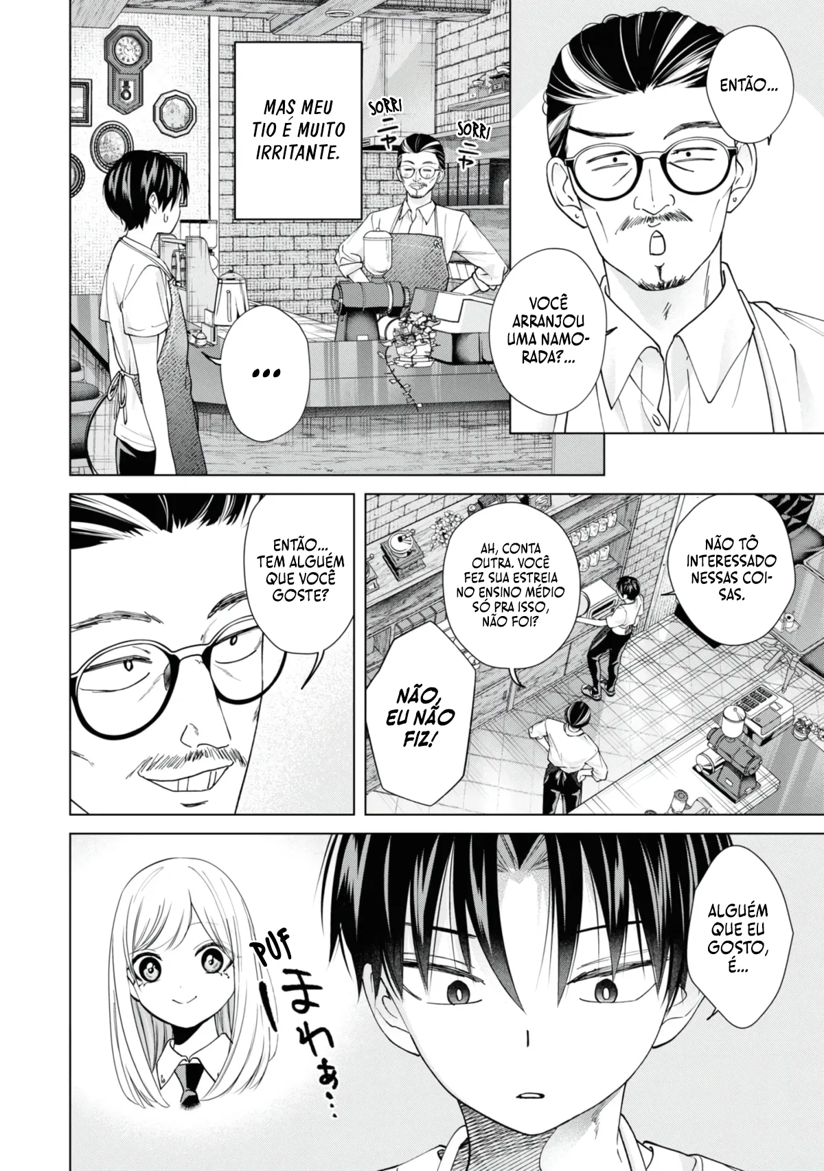 Kusunoki Fracassou em Estrear no Ensino Médio Capitulo 21 Pagina 5